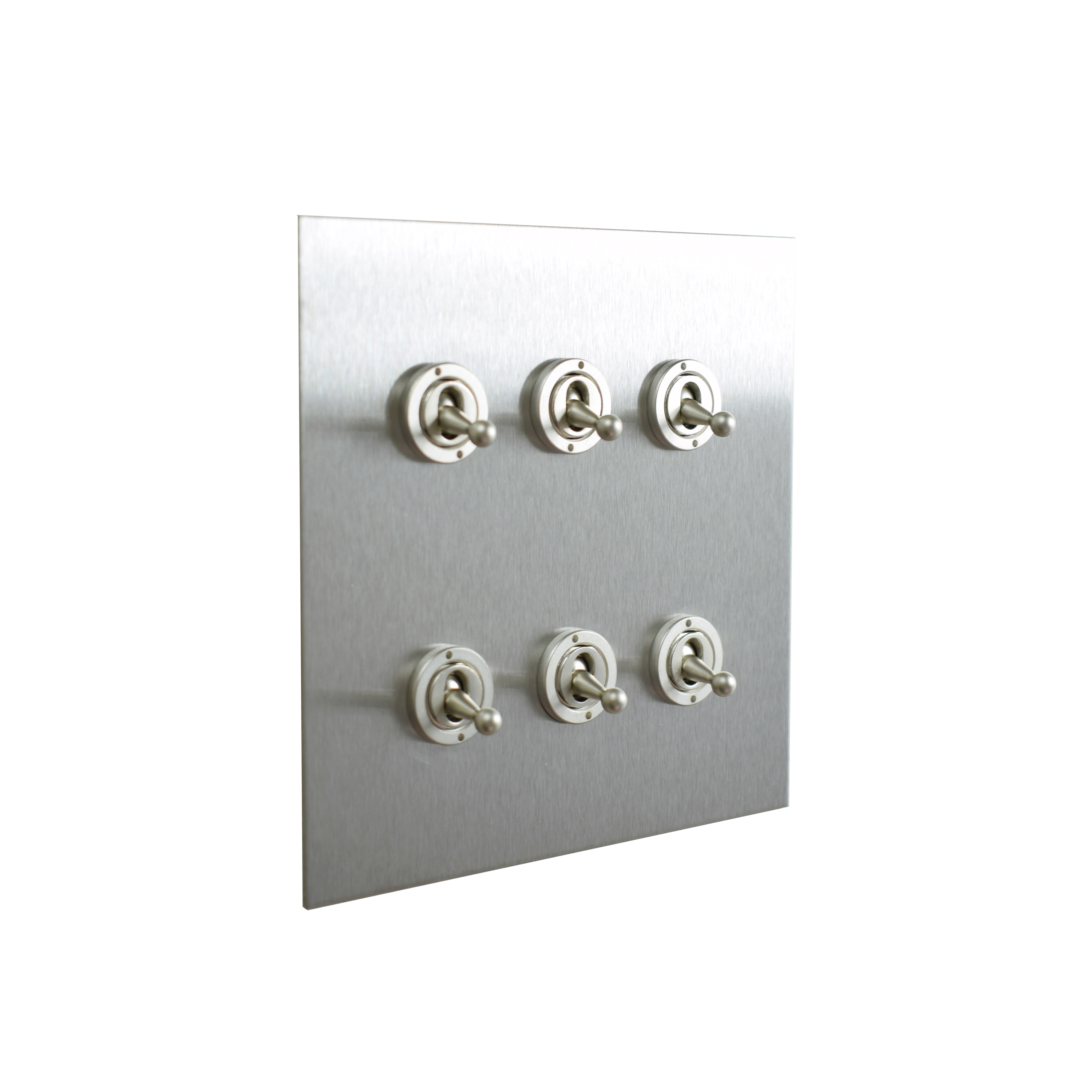Produkt Stainless Steel six gang dolly switch des Herstellers Forbes & Lomax anzeigen