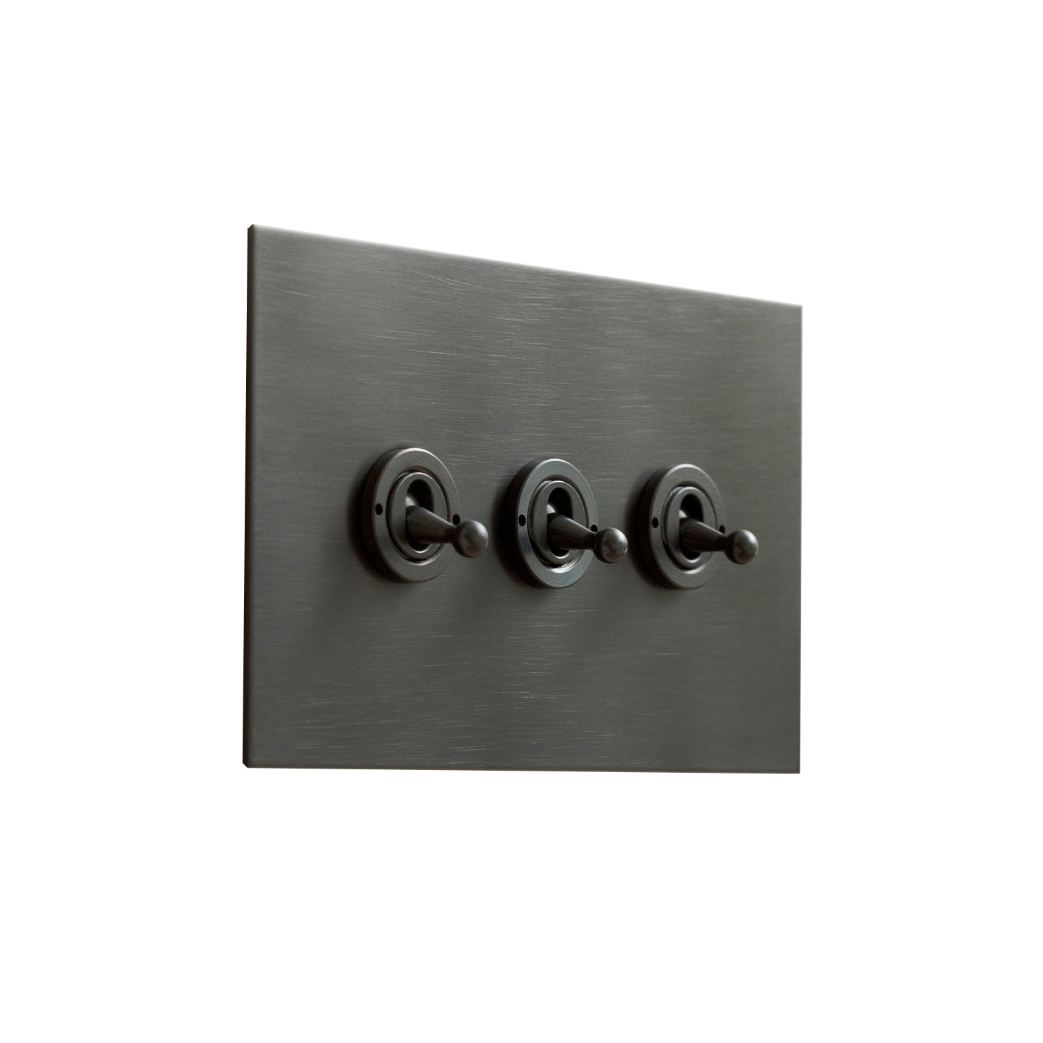 Produkt Antique Bronze three gang dolly switch des Herstellers Forbes & Lomax anzeigen
