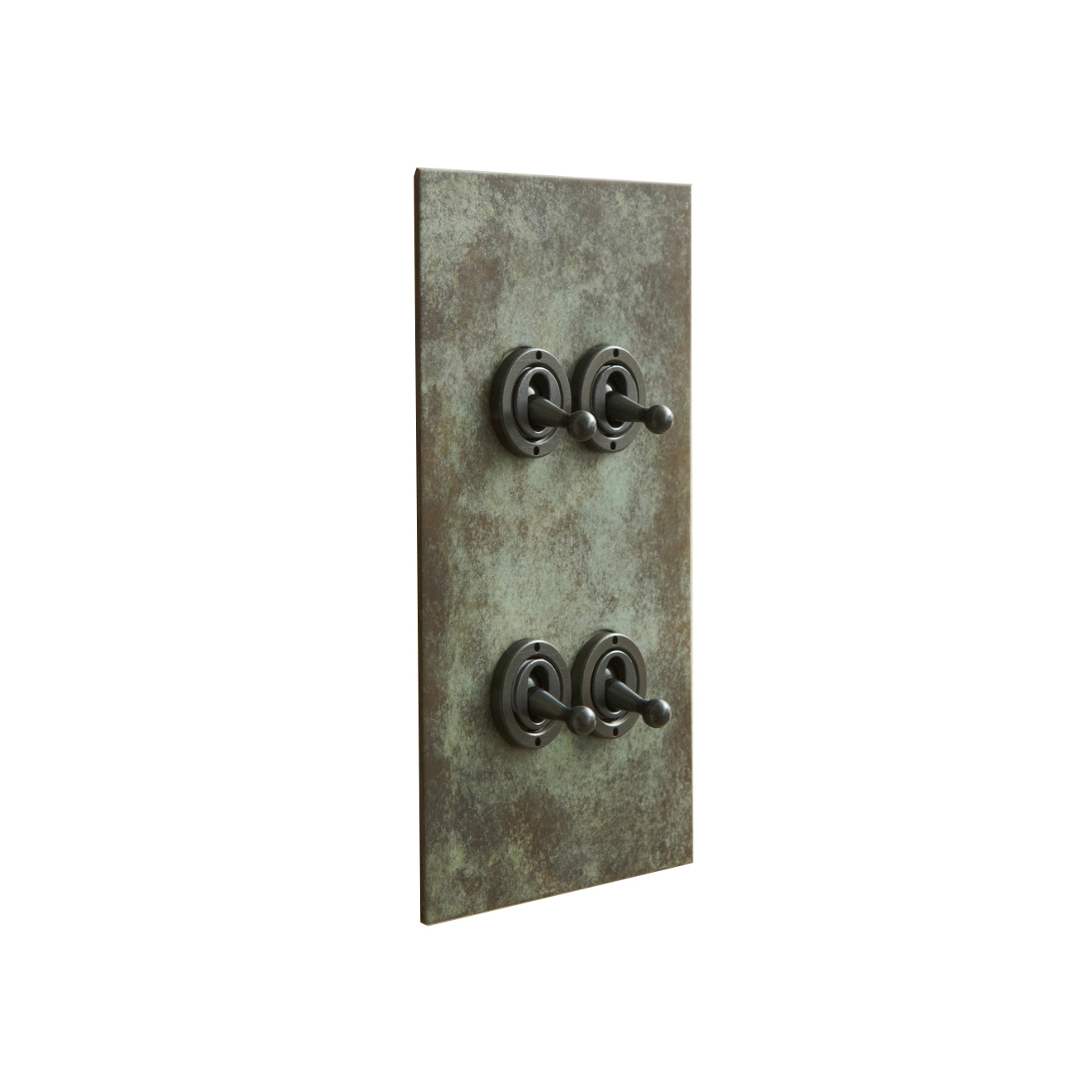 Produkt Verdigris four gang vertical dolly switch des Herstellers Forbes & Lomax anzeigen