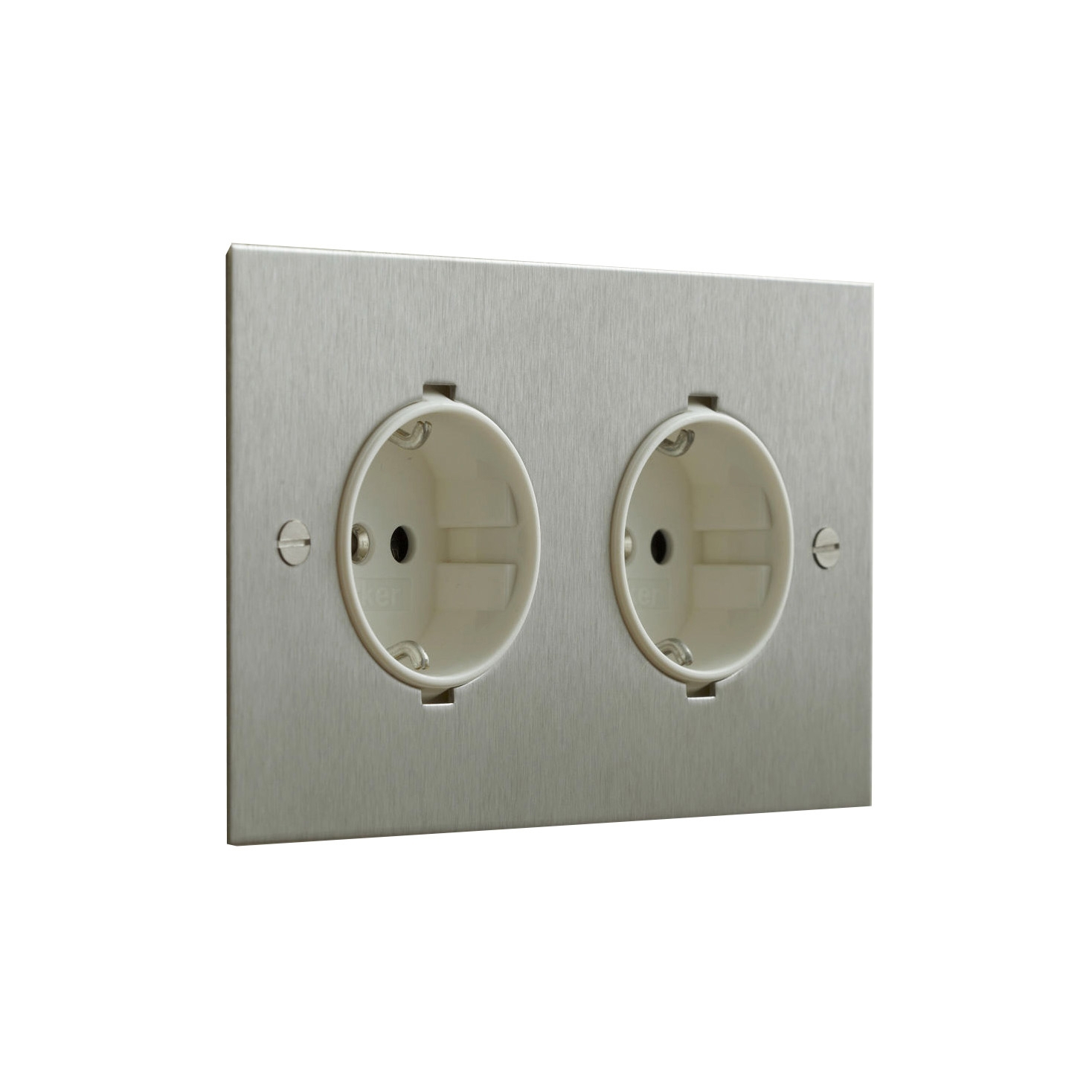 Display product Stainless Steel double German socket from manufacturer Forbes & Lomax
