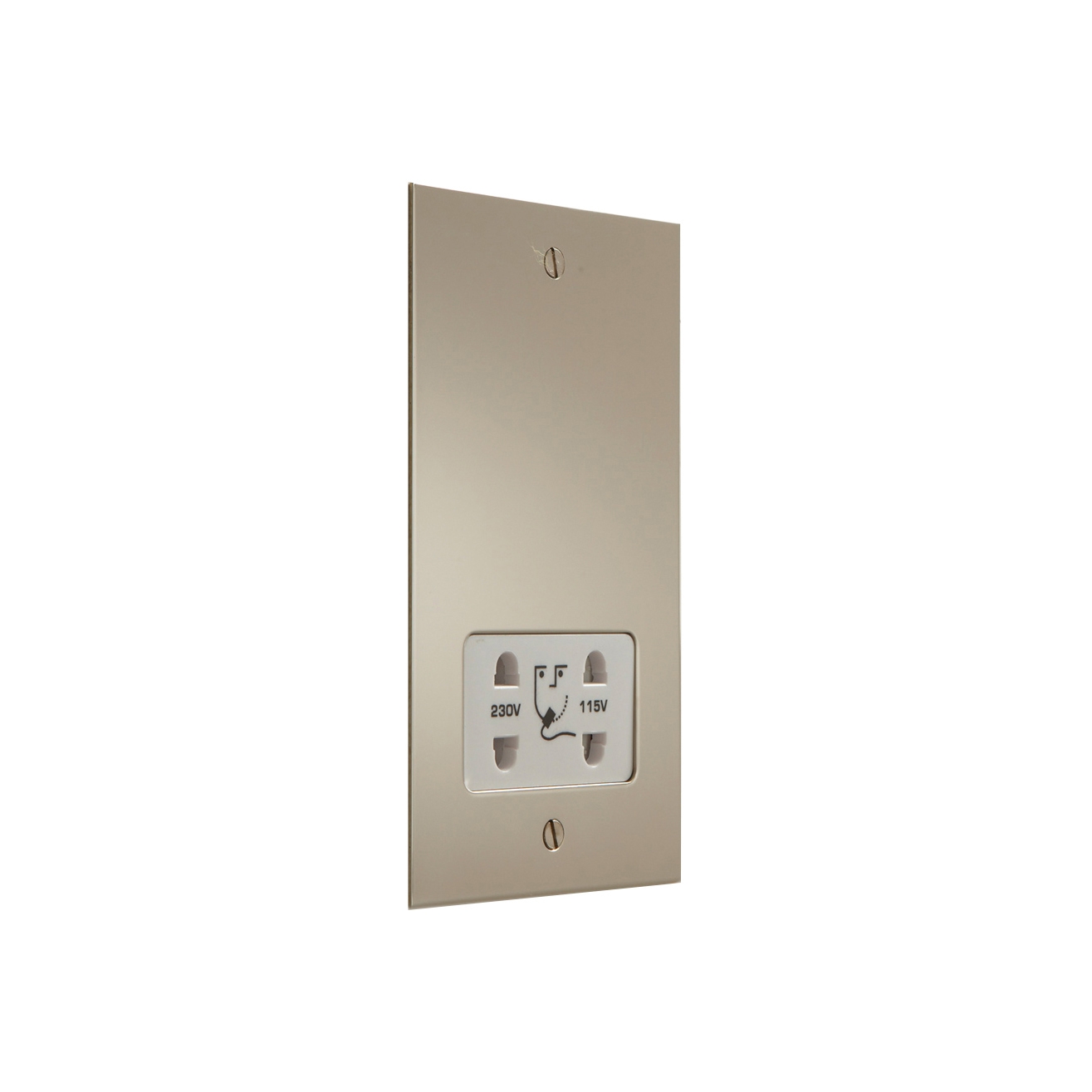 Mostra il prodotto Nickel Silver shaver socket del produttore Forbes & Lomax