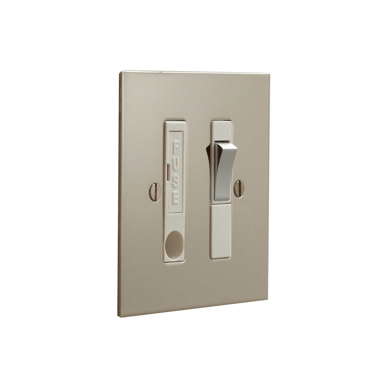 Display product Nickel Silver switched fused spur from manufacturer Forbes & Lomax