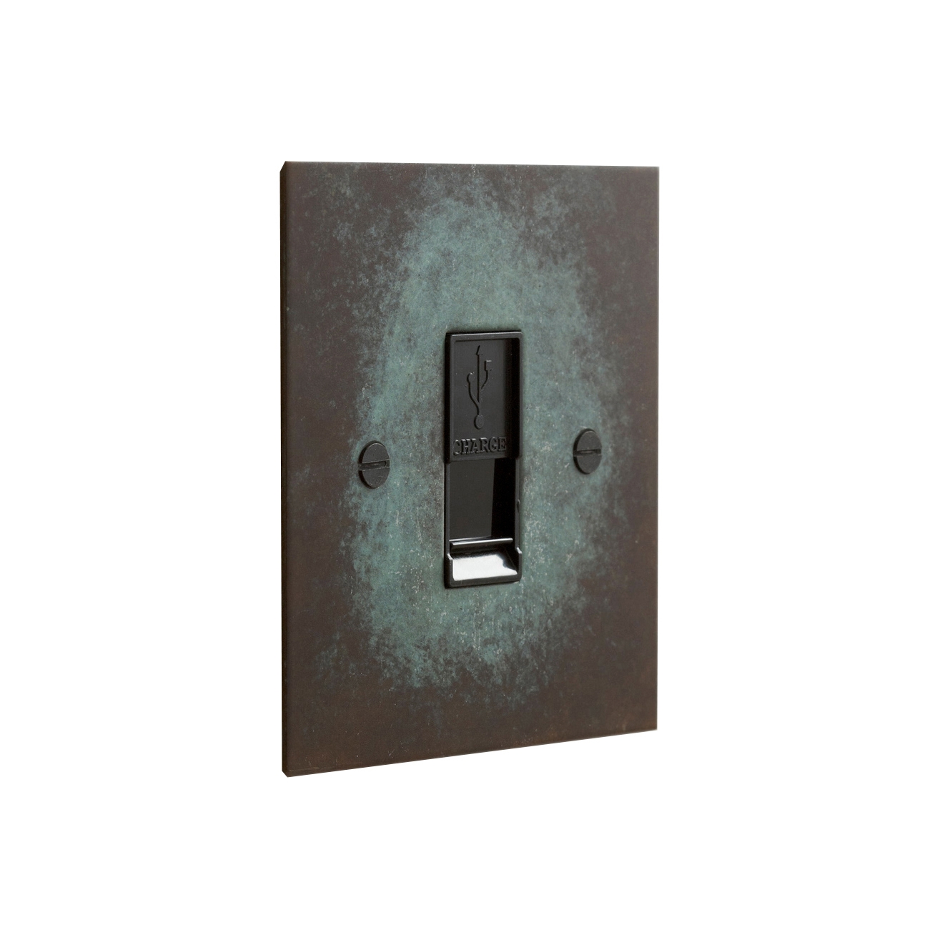 Mostra il prodotto Verdigris USB socket del produttore Forbes & Lomax