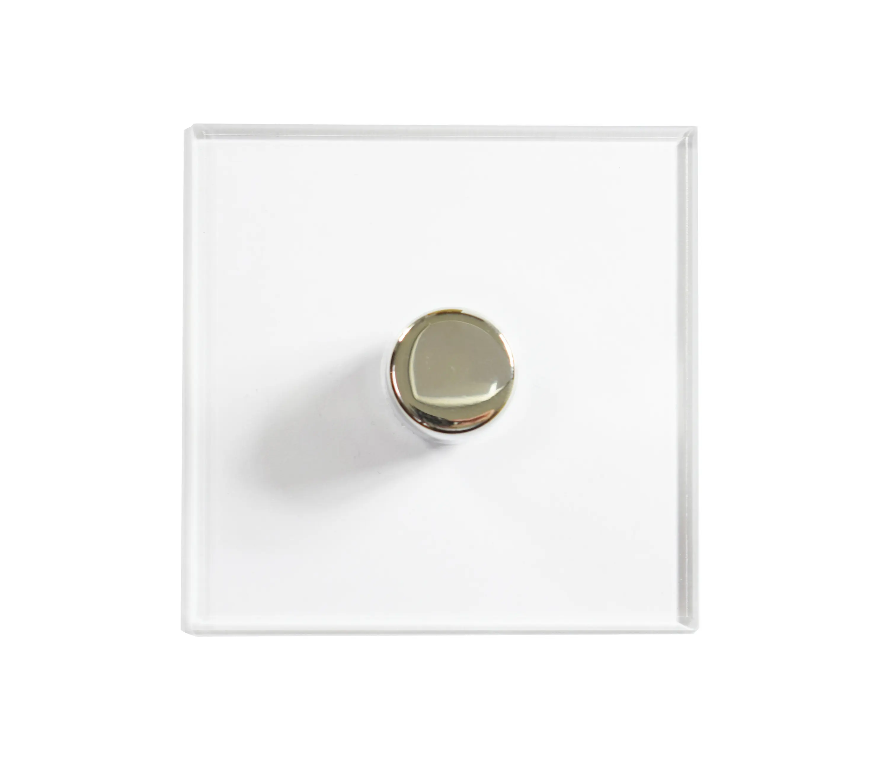 Forbes & Lomax - Invisible Lightswitch® with Nickel Silver rotary dimmer