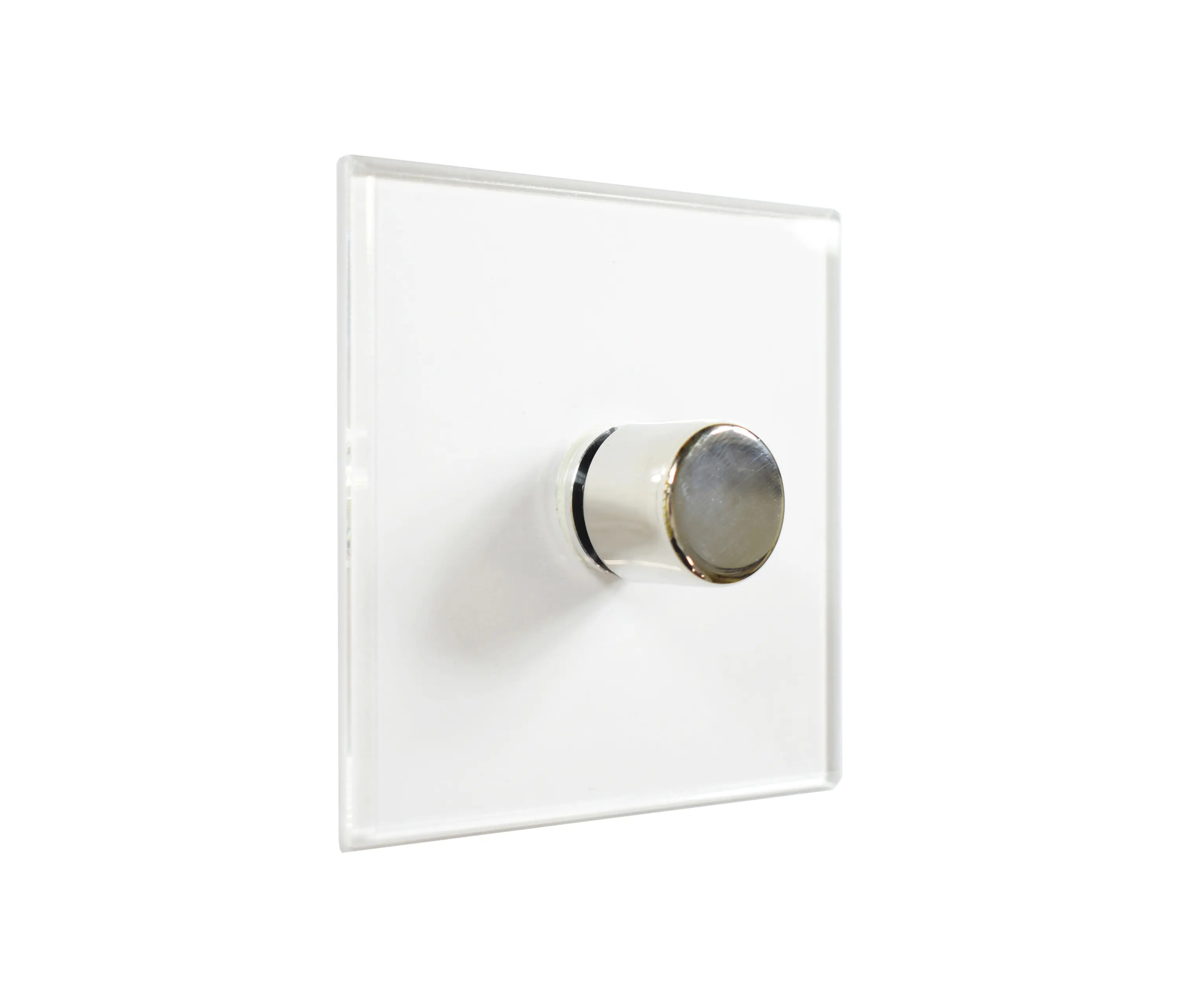 Forbes & Lomax - Invisible Lightswitch® with Nickel Silver rotary dimmer