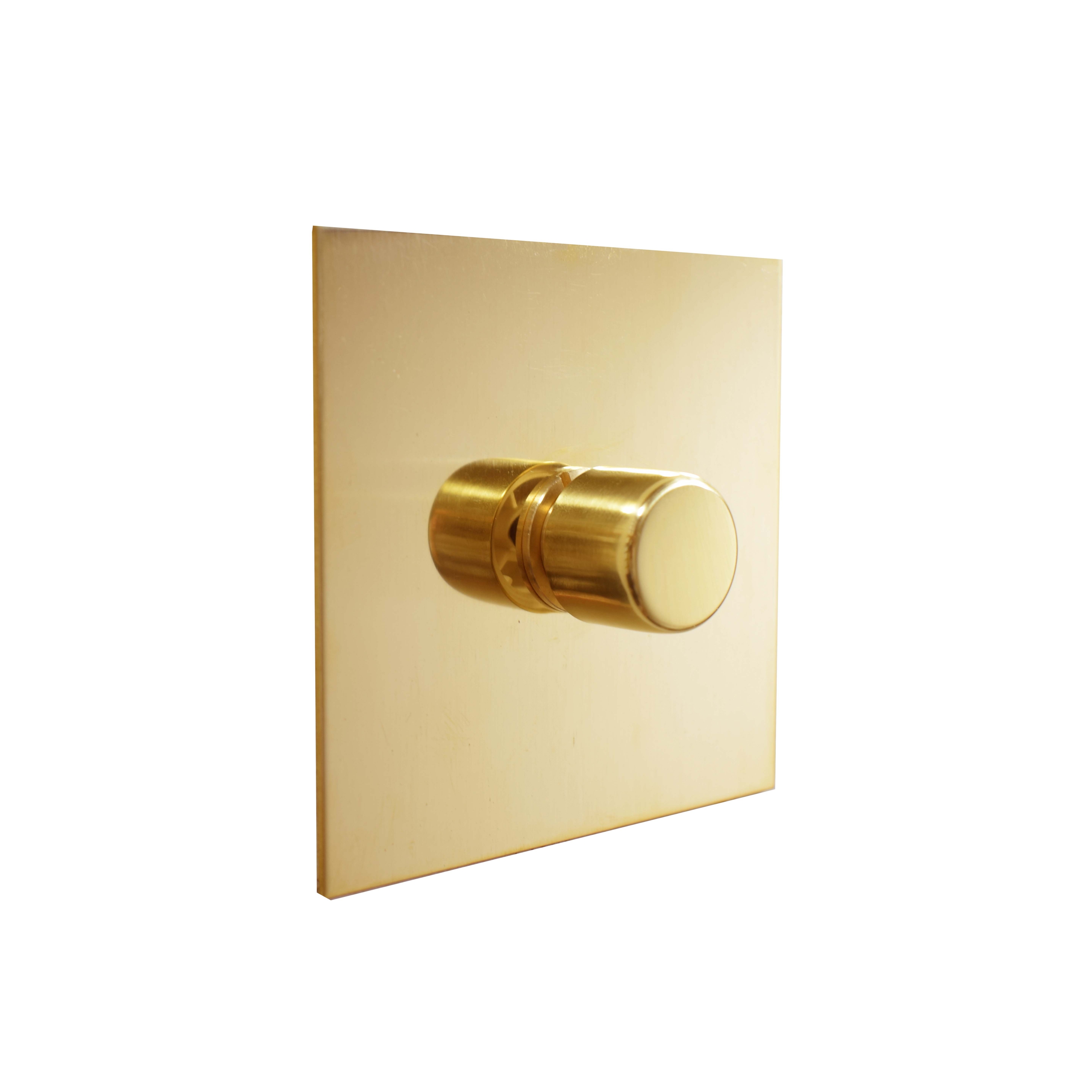 Mostrar el producto Unlacquered brass rotary dimmer del fabricante Forbes & Lomax