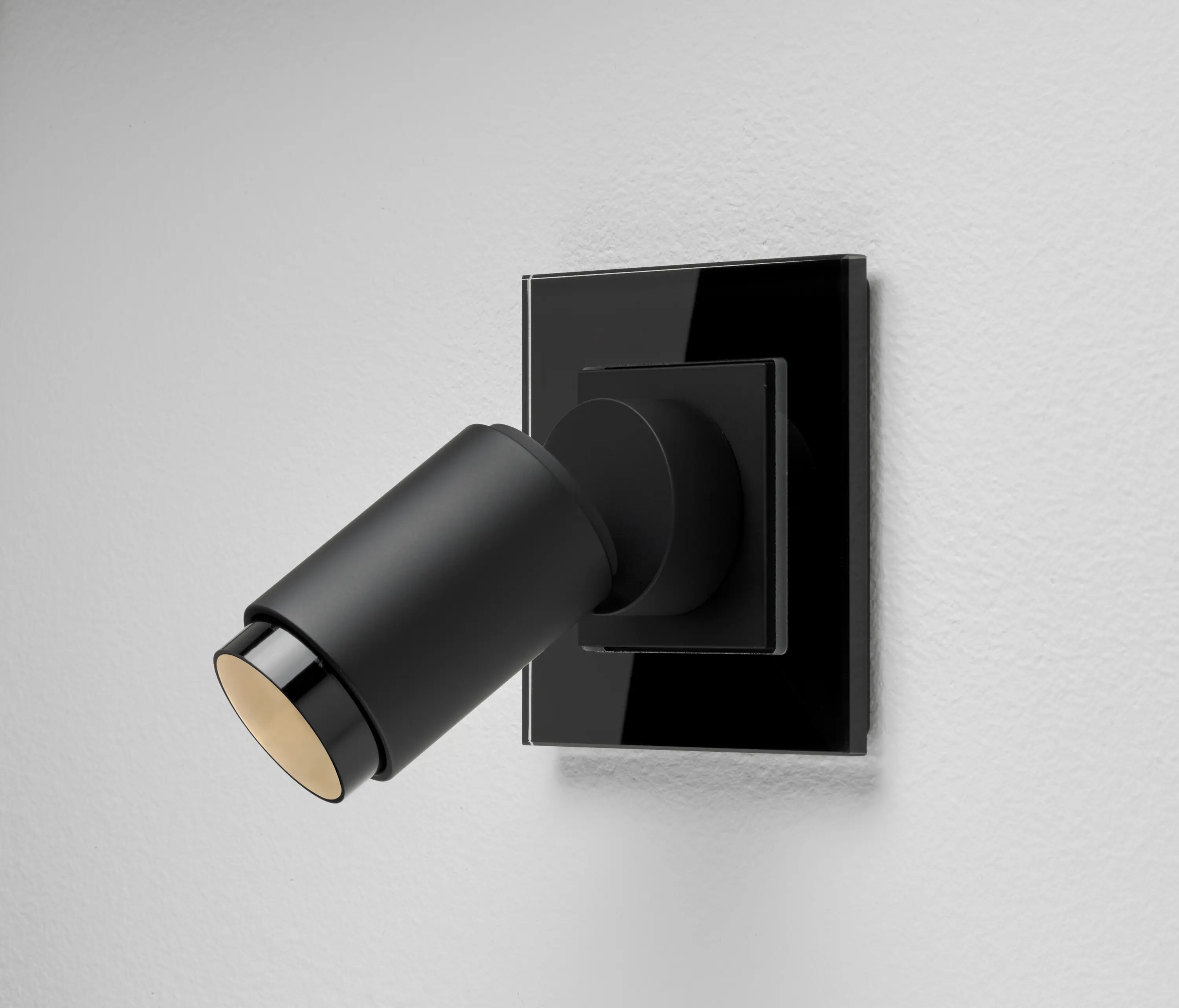 Gira - Plug & Light Gira Strahler - Esprit Glas Schwarz