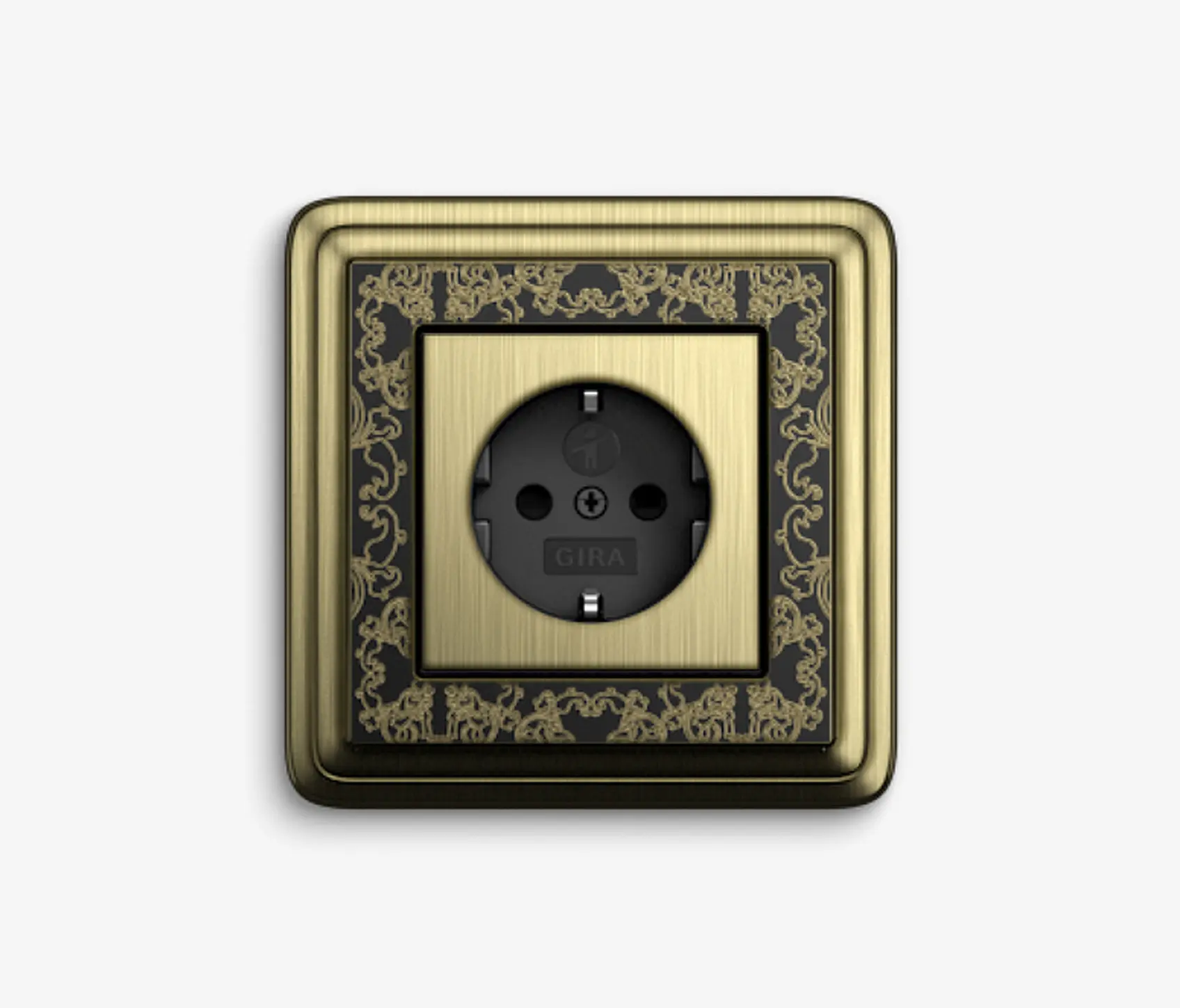 Gira - ClassiX | Socket outlet Art Bronze black