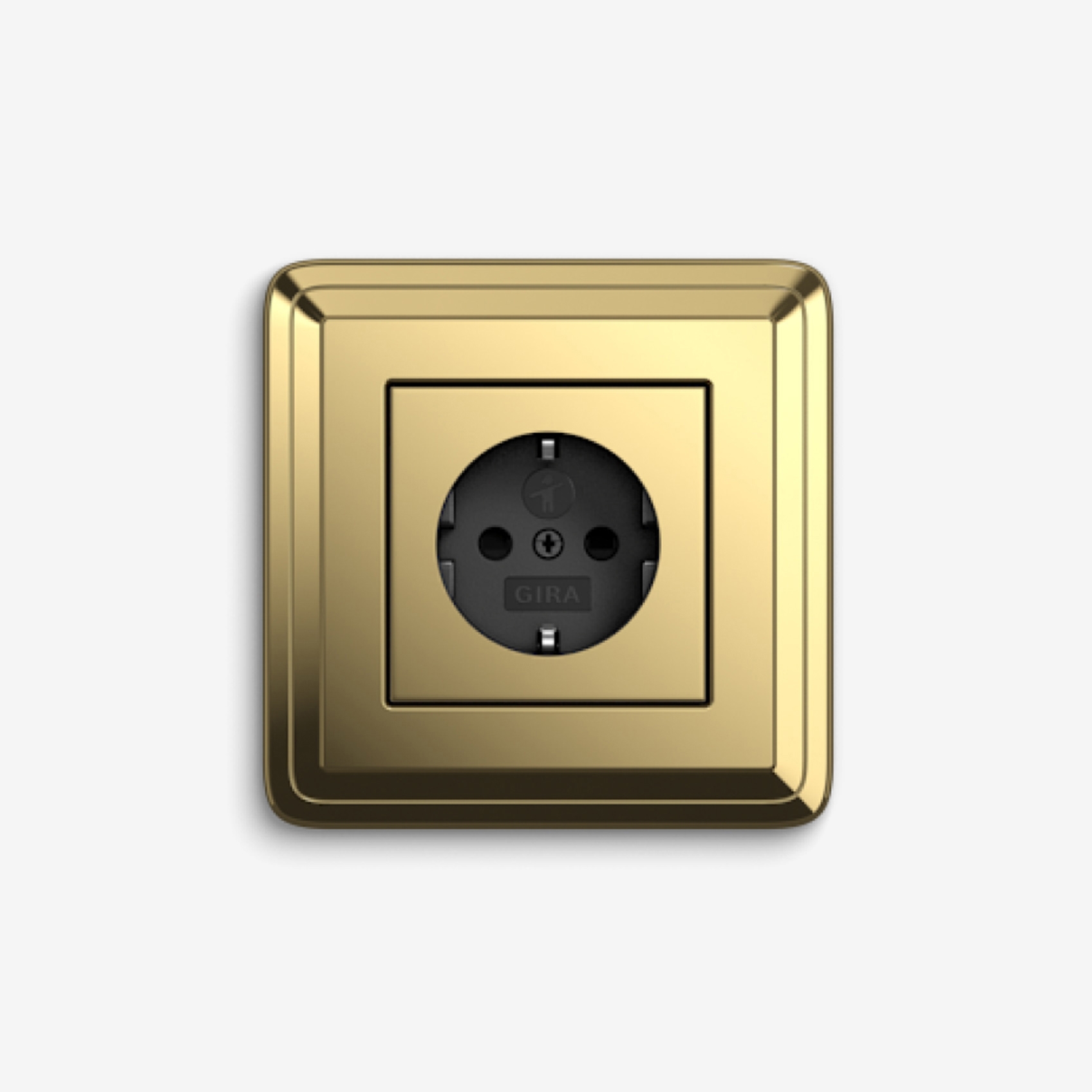ClassiX | Socket outlet Brass