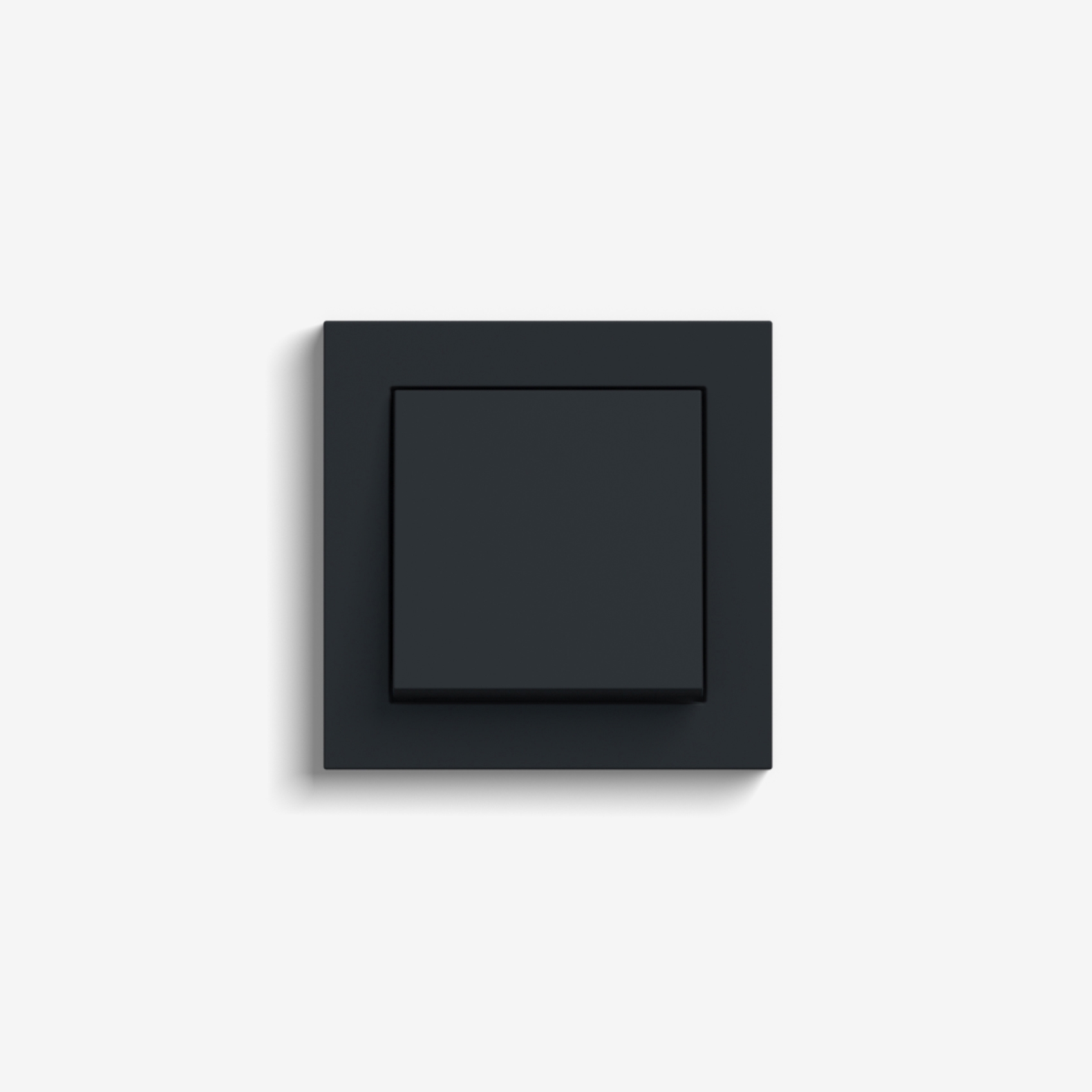 Mostra il prodotto E2 | Switch Black matt del produttore Gira