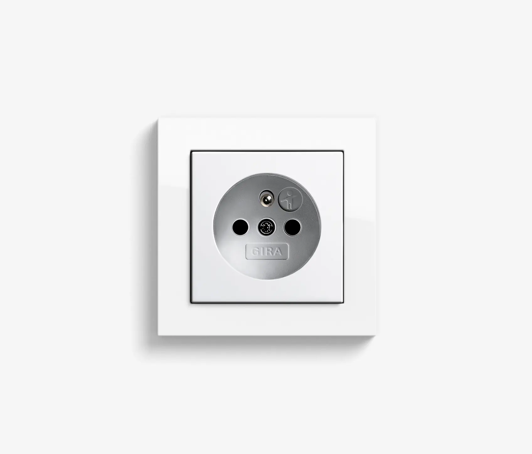Gira - E2 CEBEC | Socket outlet Pure white glossy