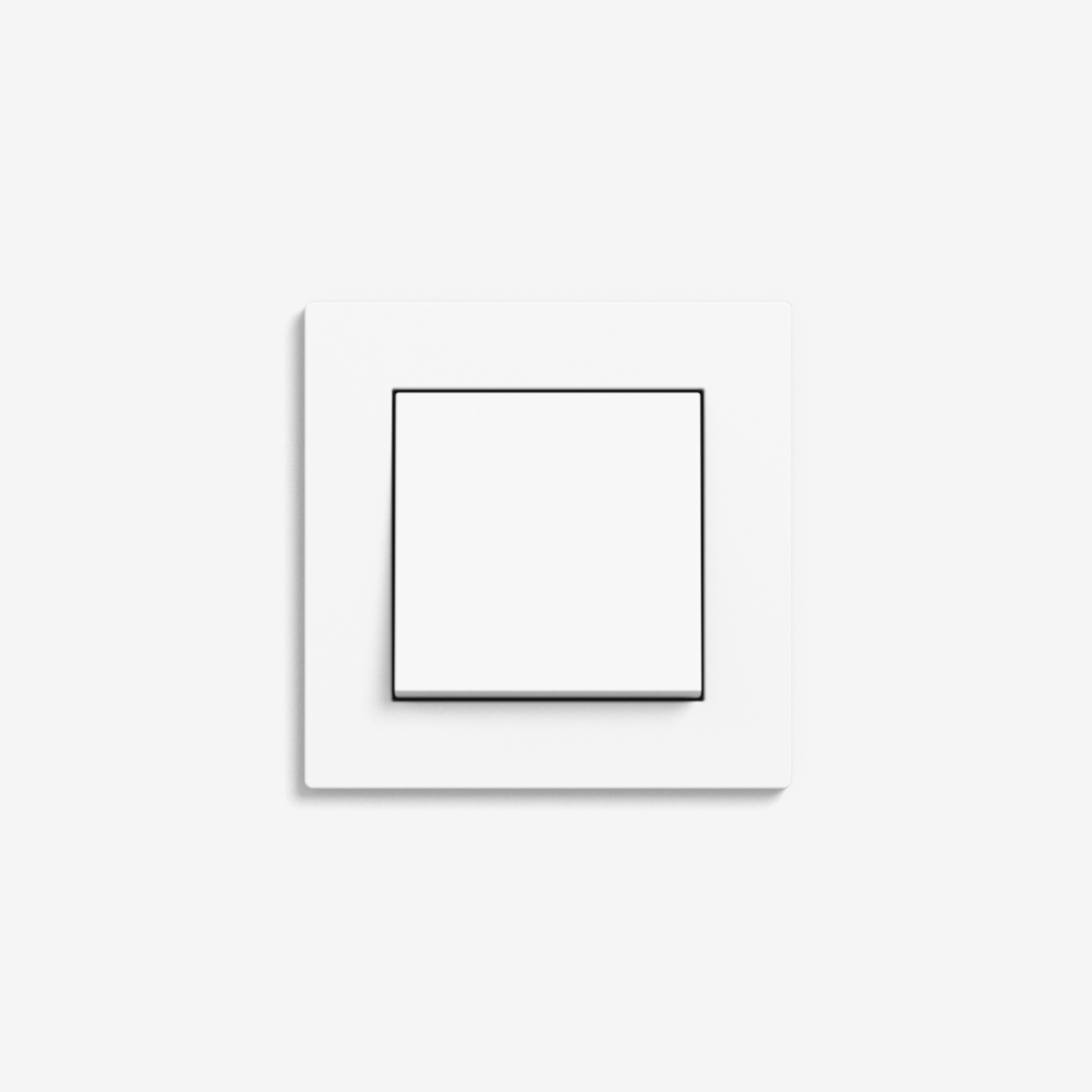 E2 Flat installation | Switch Pure white matt