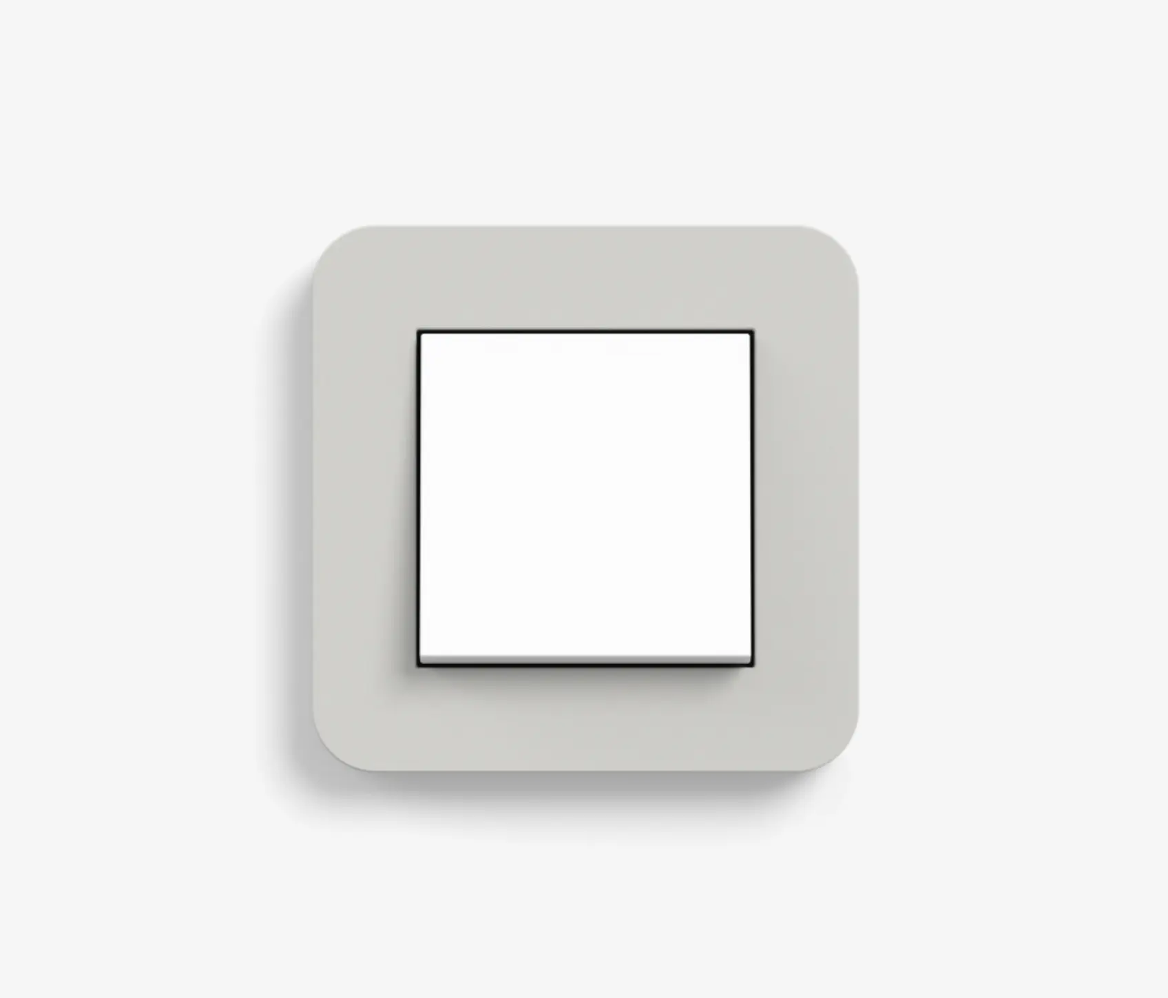 Gira - E3 | Switch Light grey with white