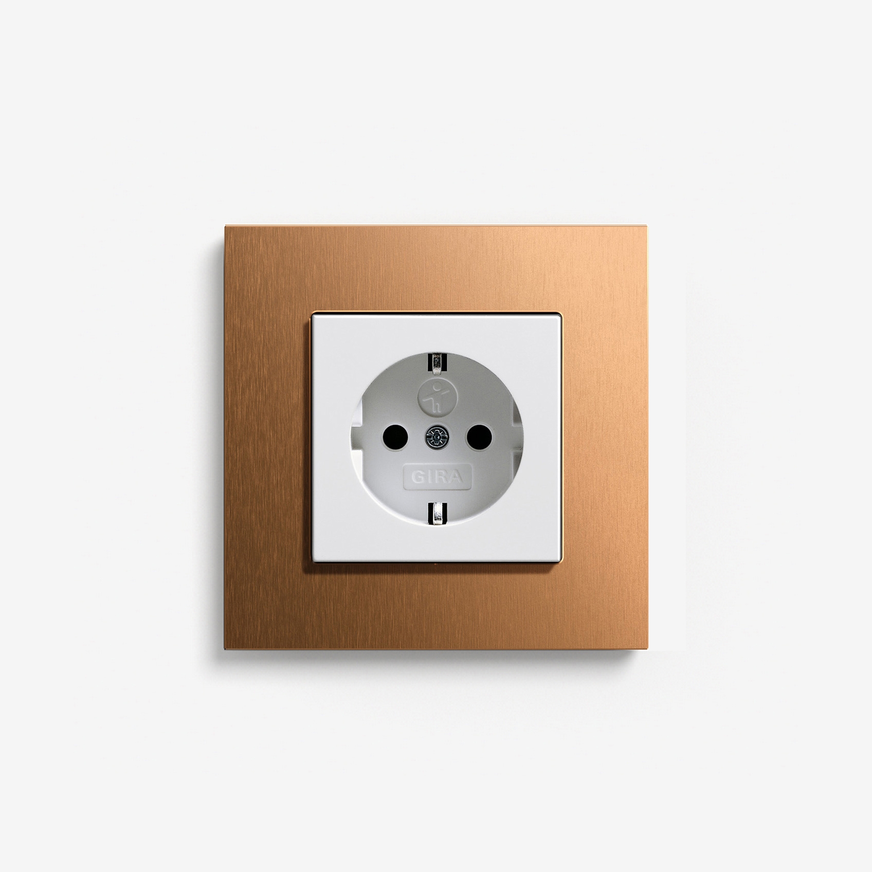Display product Esprit Metal | Socket Bronze from manufacturer Gira