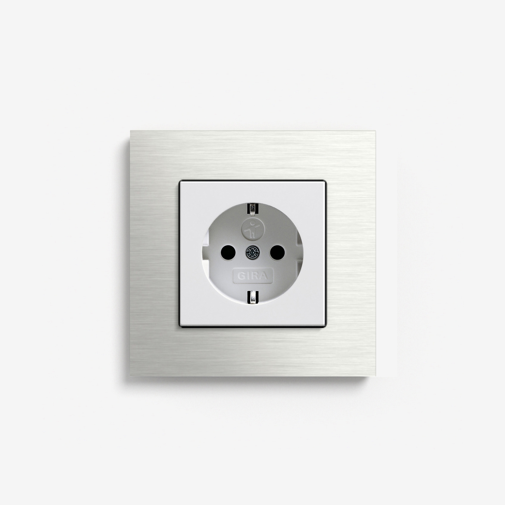 Esprit Metal | Socket outlet Stainless steel