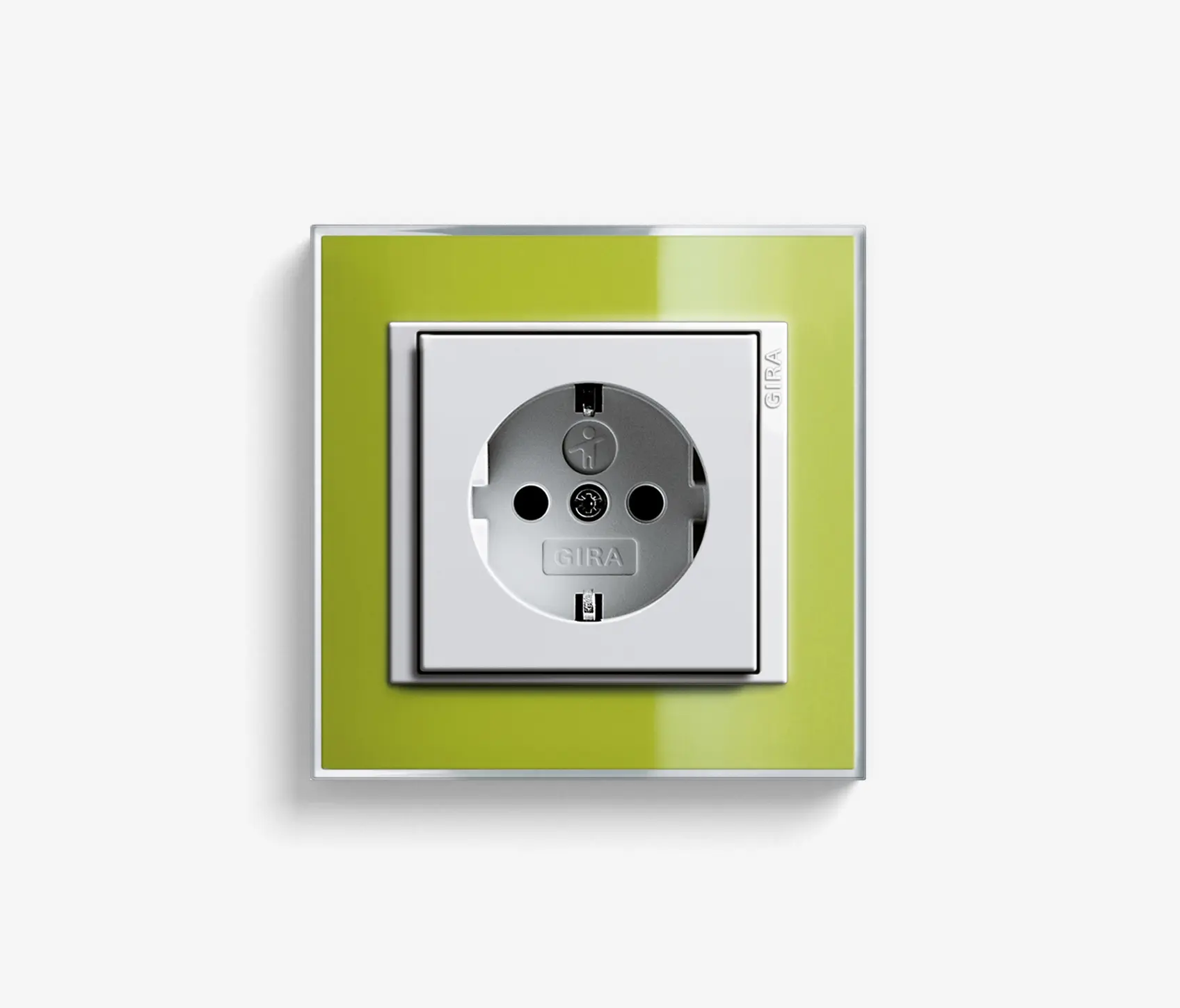 Gira - Event | Steckdose Klar Grün