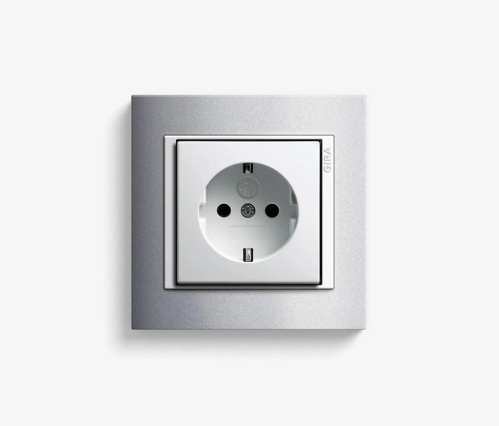 Gira - Event | Socket outlet Colour aluminium