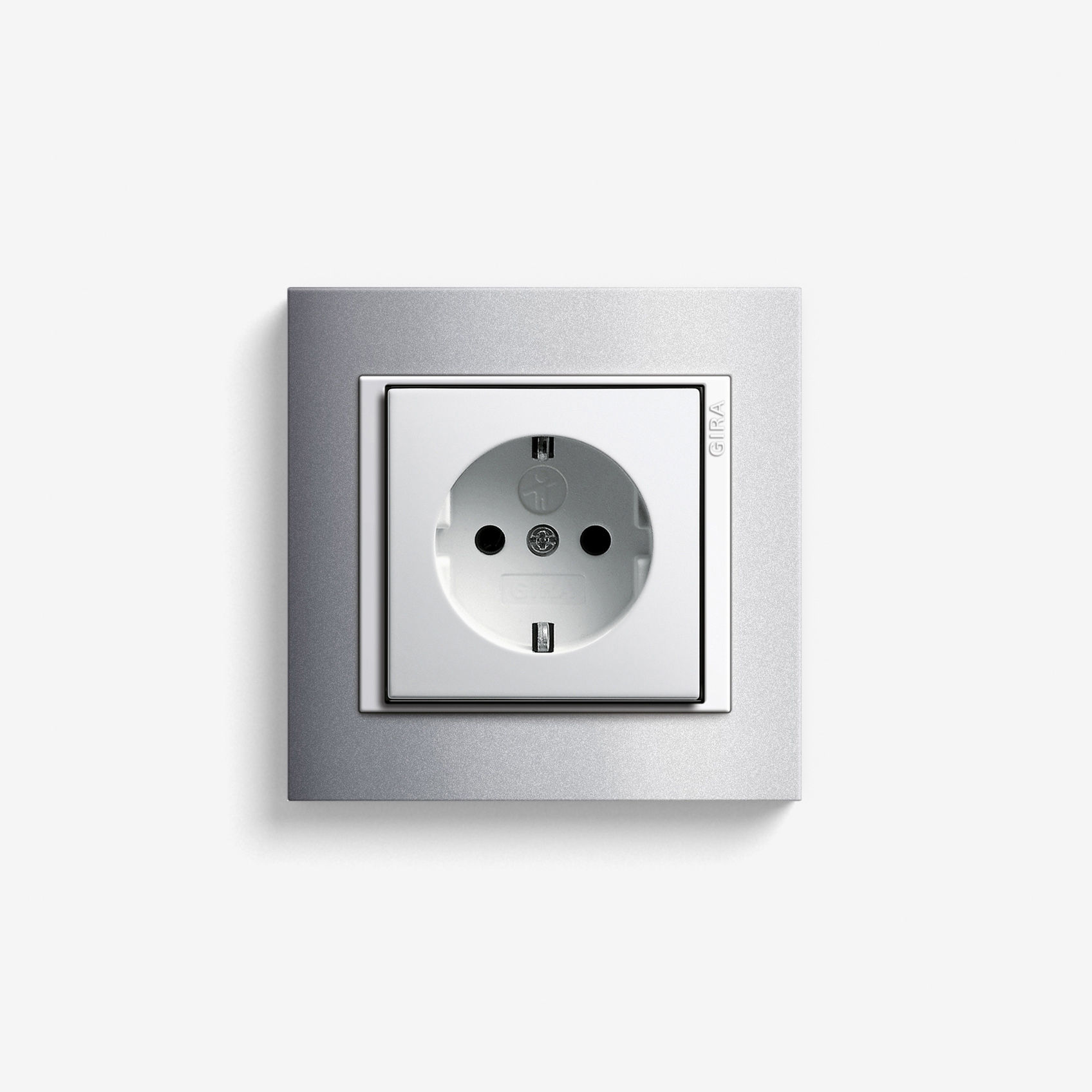 Event | Socket outlet Colour aluminium
