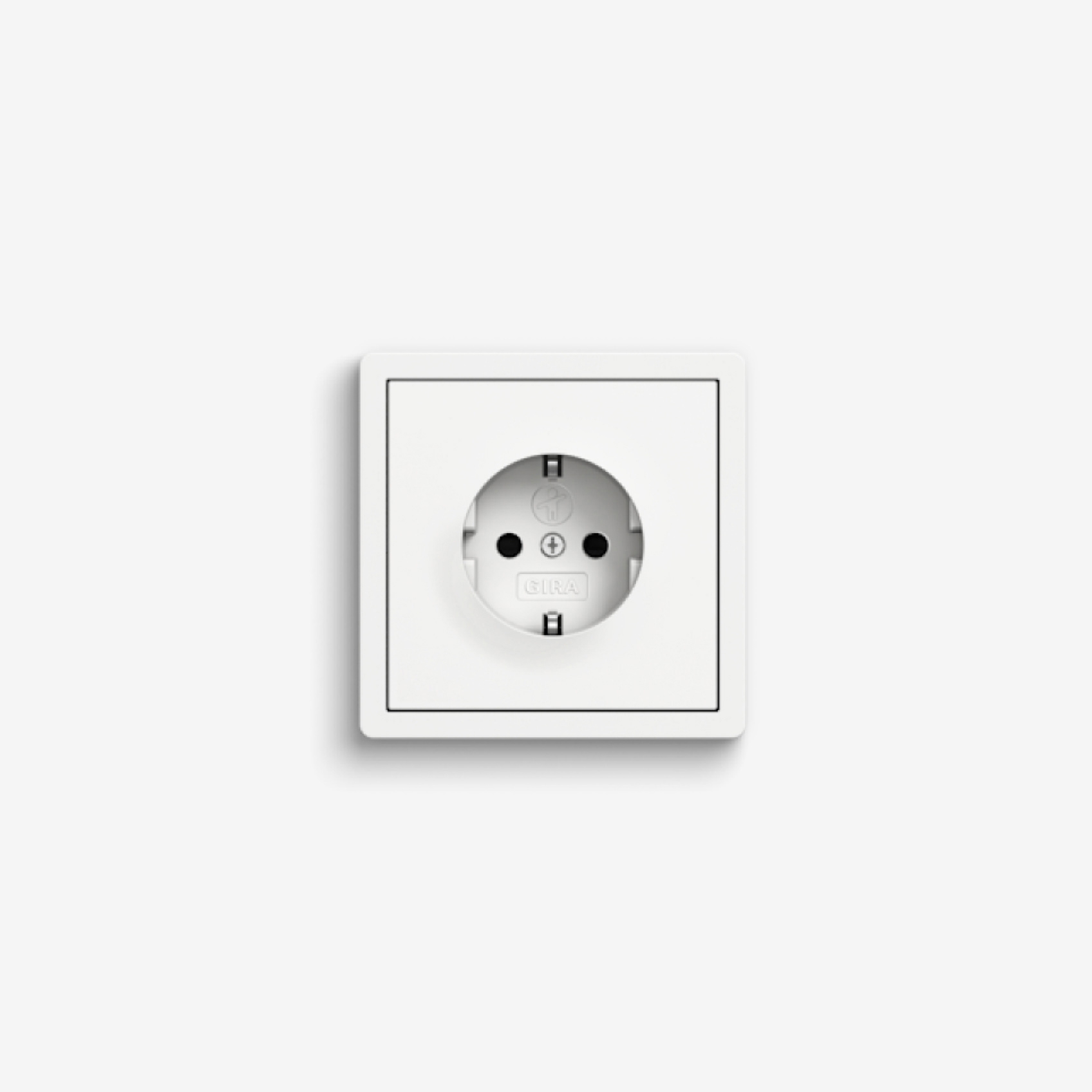 Mostra il prodotto F100 | Pure white glossy del produttore Gira