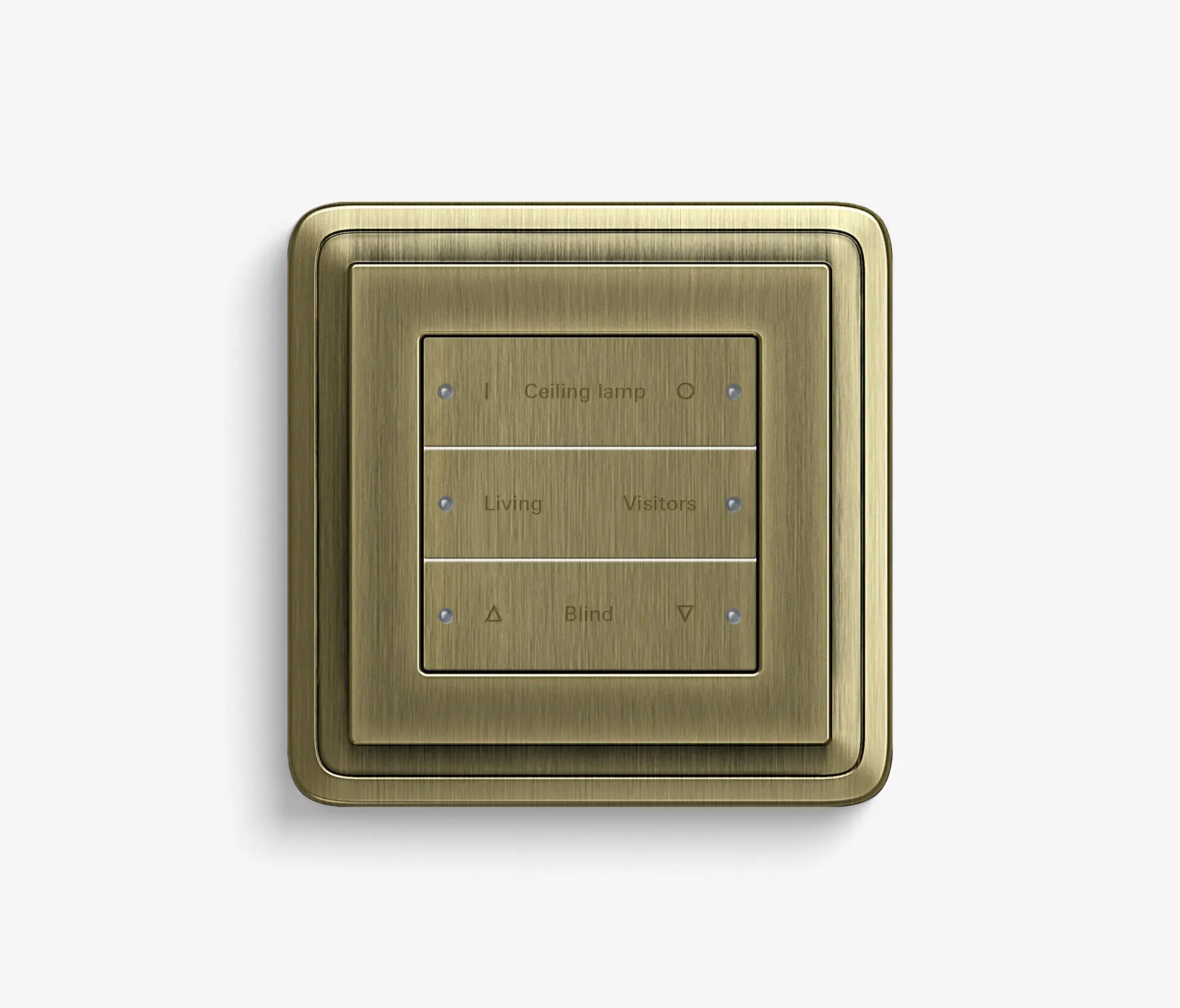 Gira - Smart Home/ Smart Building | Pushbutton Sensor 3 | Bronze