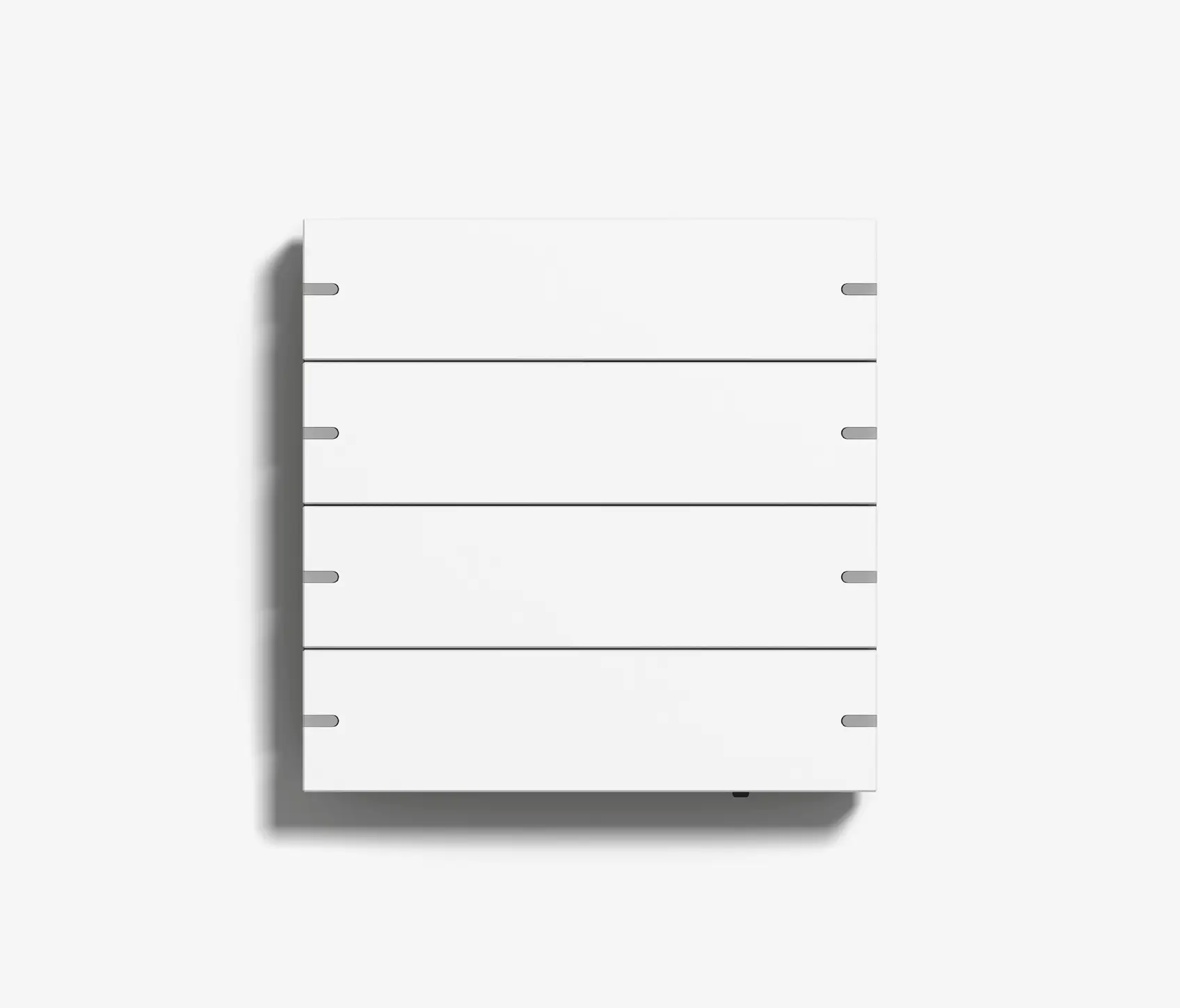 Gira - Smart Home/ Smart Building | Pushbutton Sensor 4 | Pure white matt (varnished)