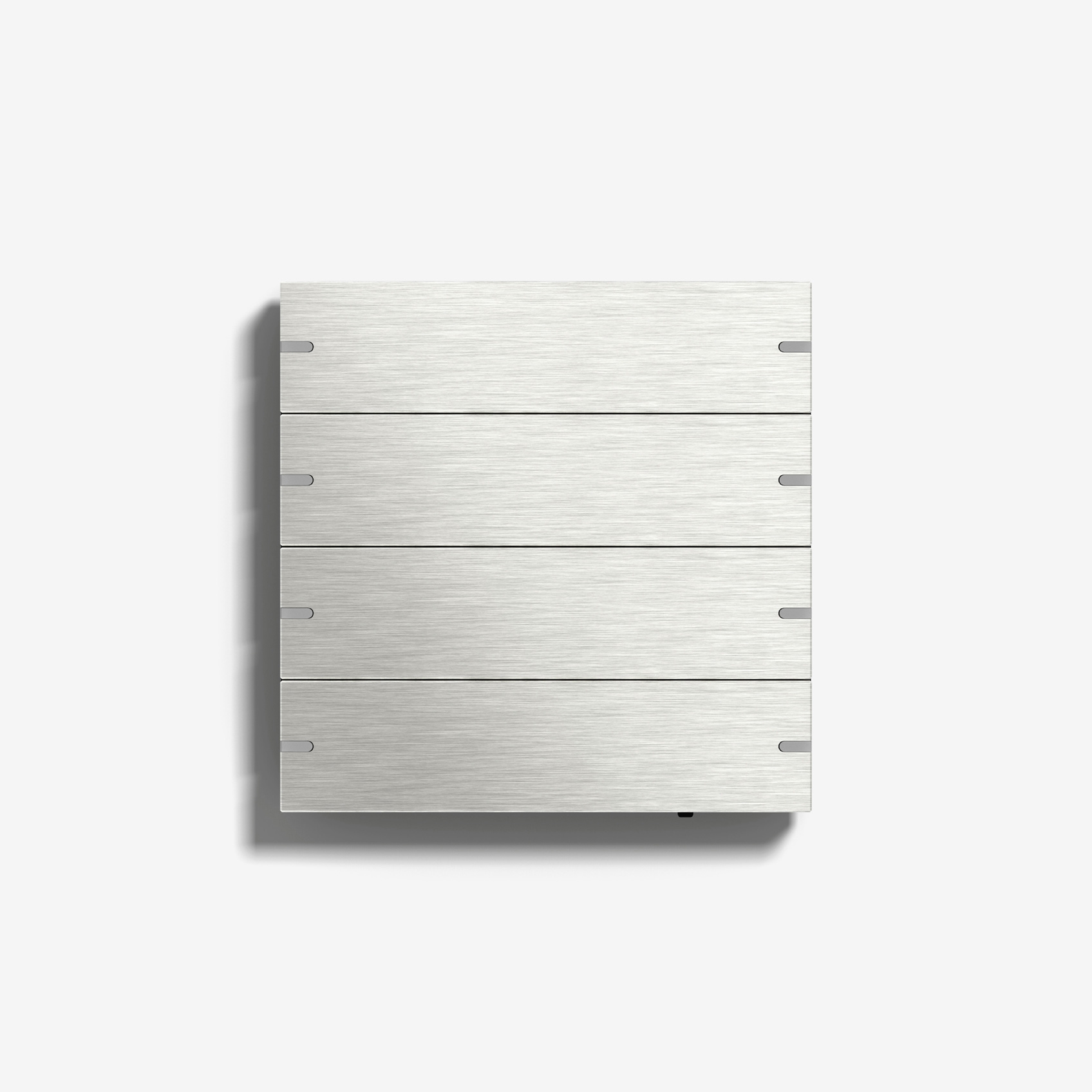 Smart Home/ Smart Building | Pushbutton Sensor 4 | Stainless steel