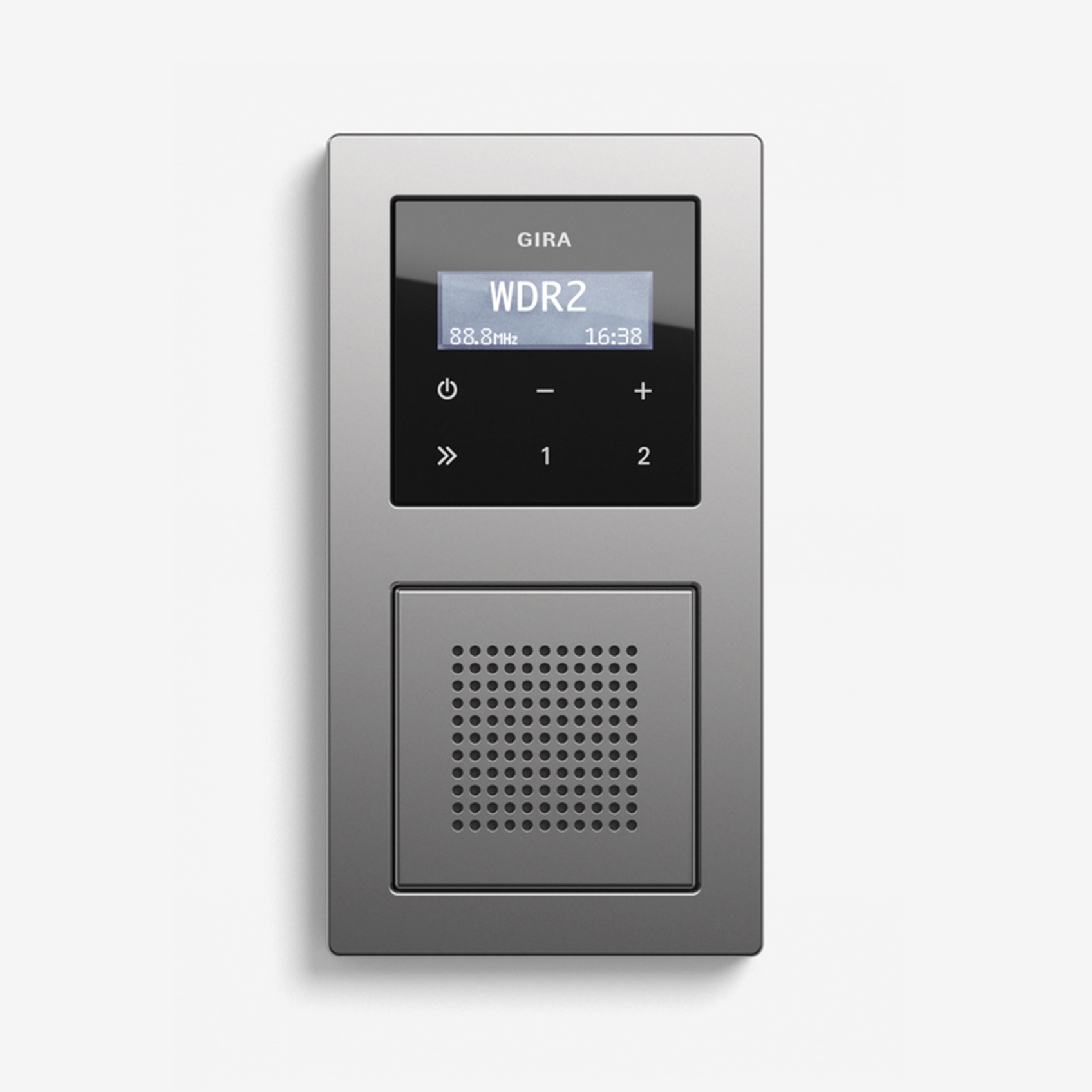 Entertainment | RDS flush-mounted radio with a speaker | Stainless steel (including E2)