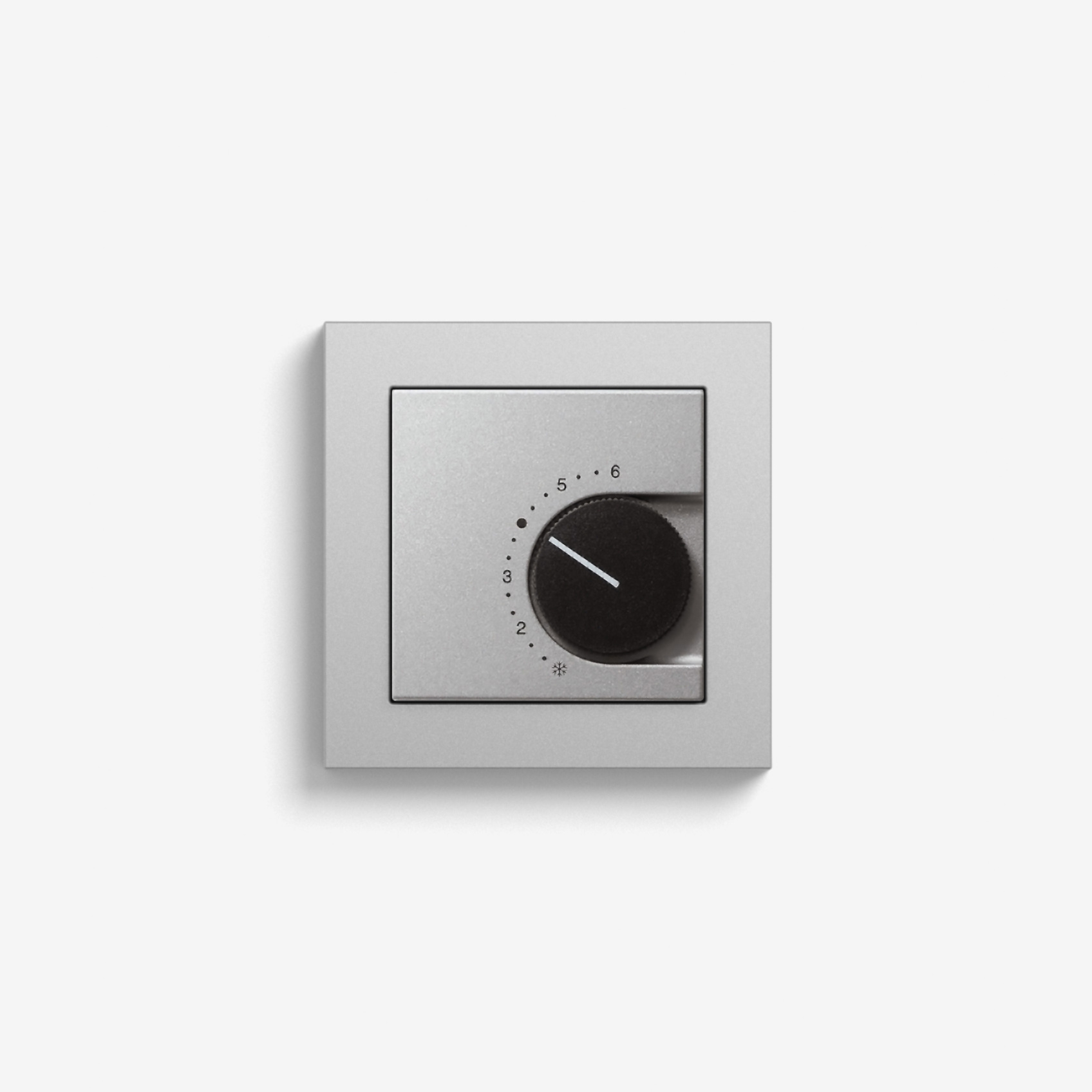 Heating and Temperature | Room temperature controller | Colour Aluminium (including E2)