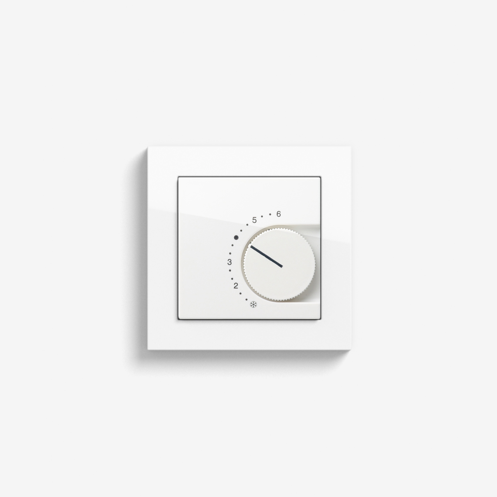 Heating and Temperature | Room temperature controller| Pure white glossy (including E2)