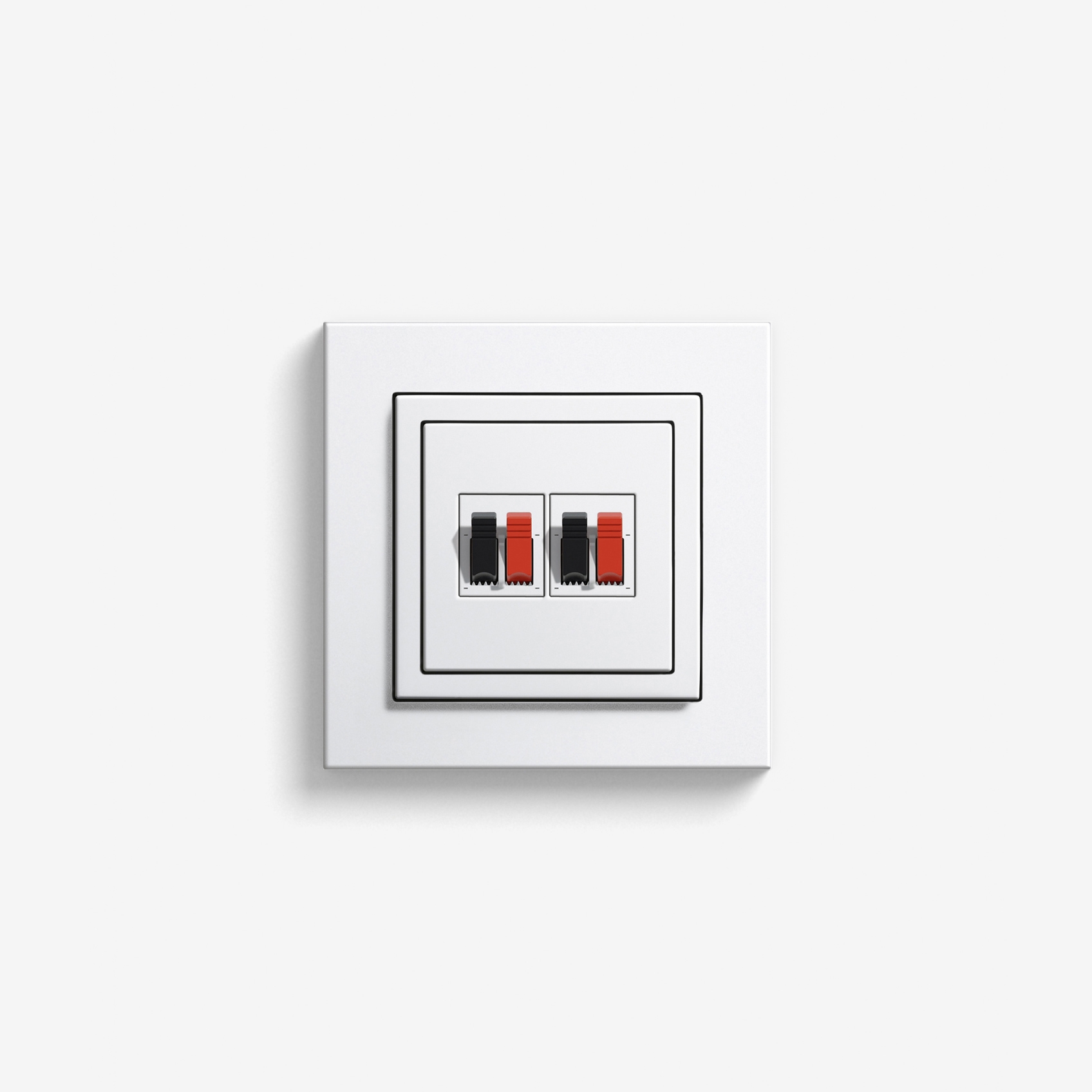 Display product Entertainment | Speaker connection insert, 2-gang from manufacturer Gira