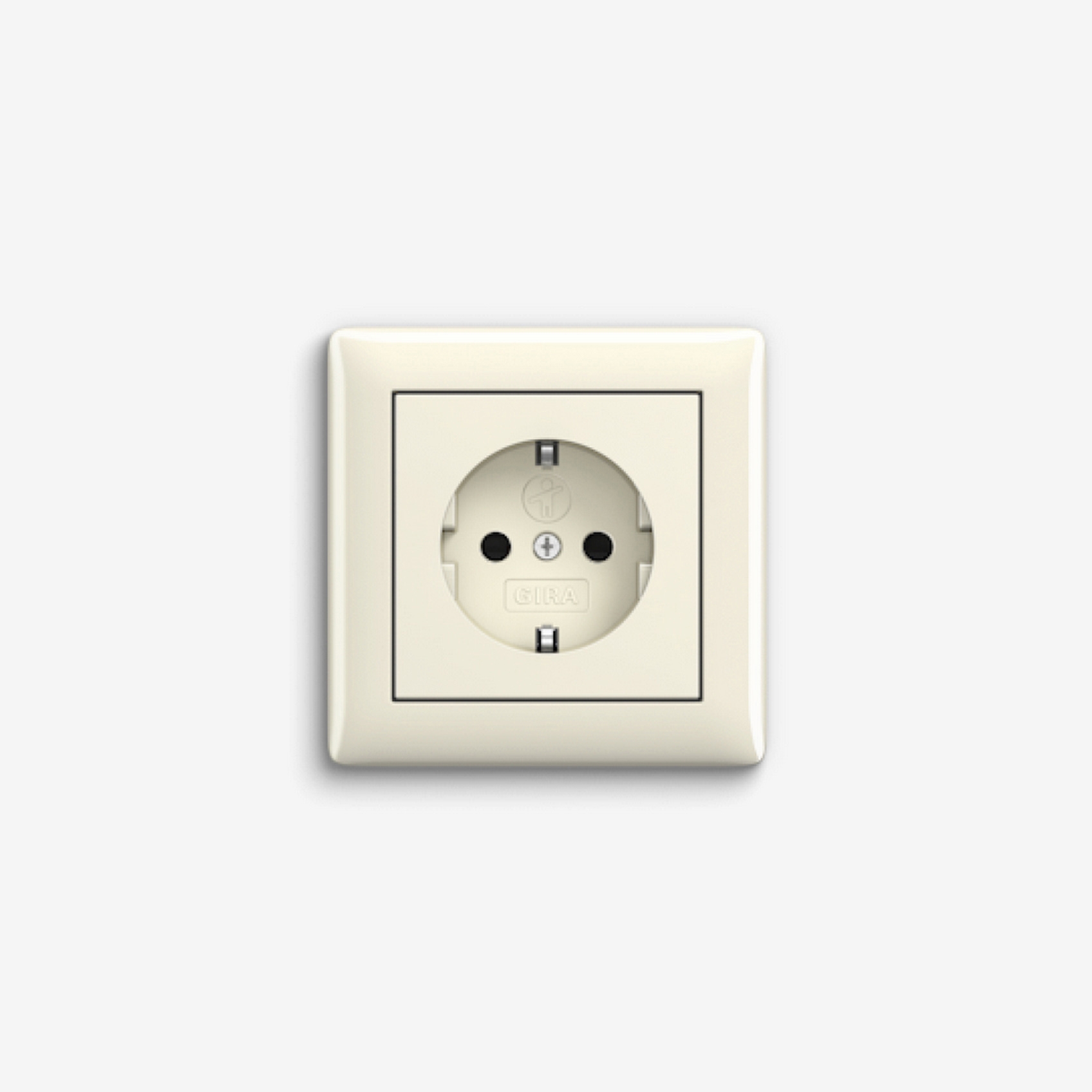 Display product Standard 55 | Socket outlet Cream white from manufacturer Gira