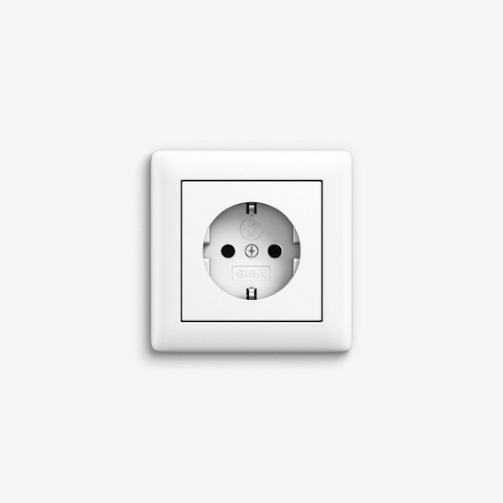 Standard 55 | Socket outlet Pure white matt