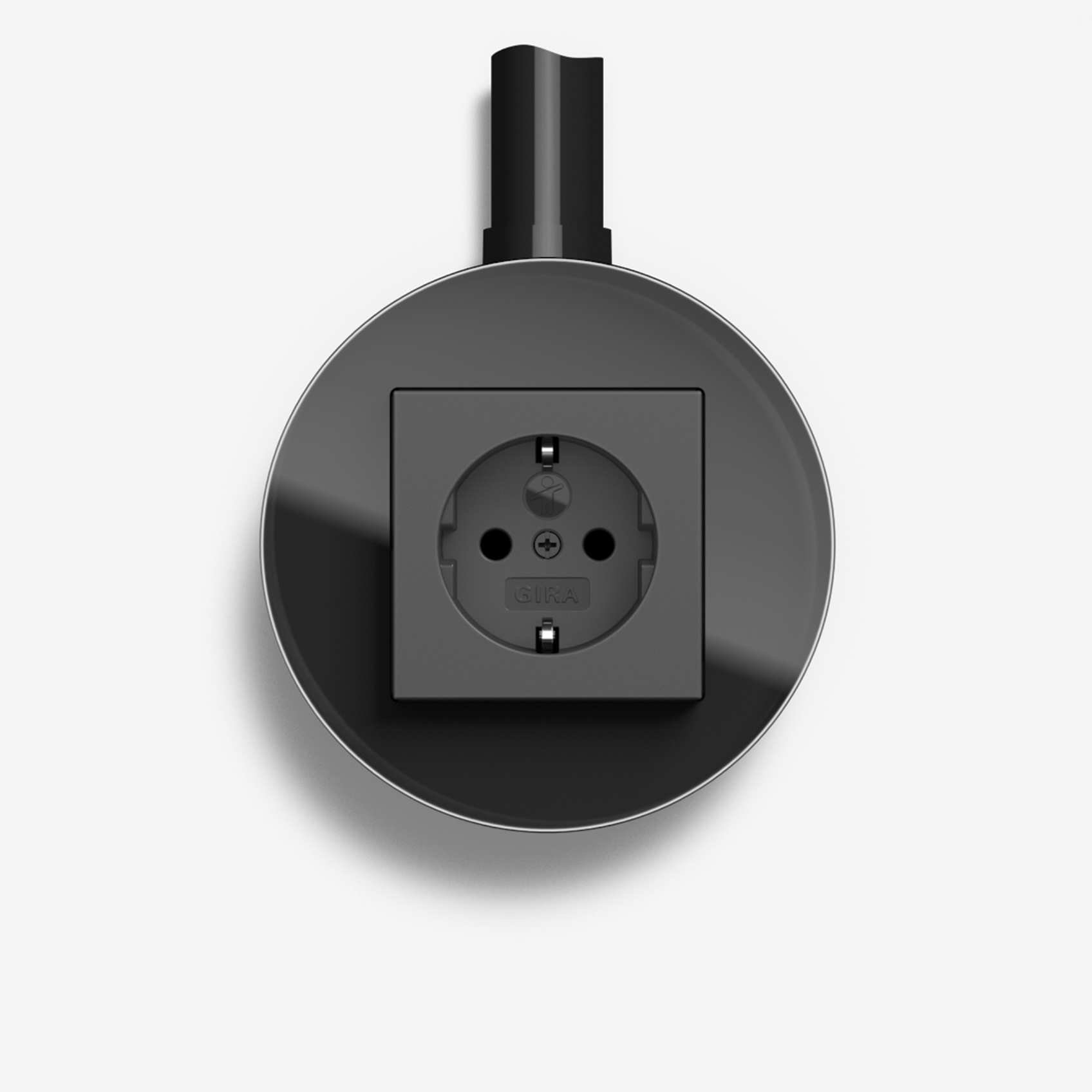Produkt Studio | Steckdose Glas Schwarz, AP des Herstellers Gira anzeigen