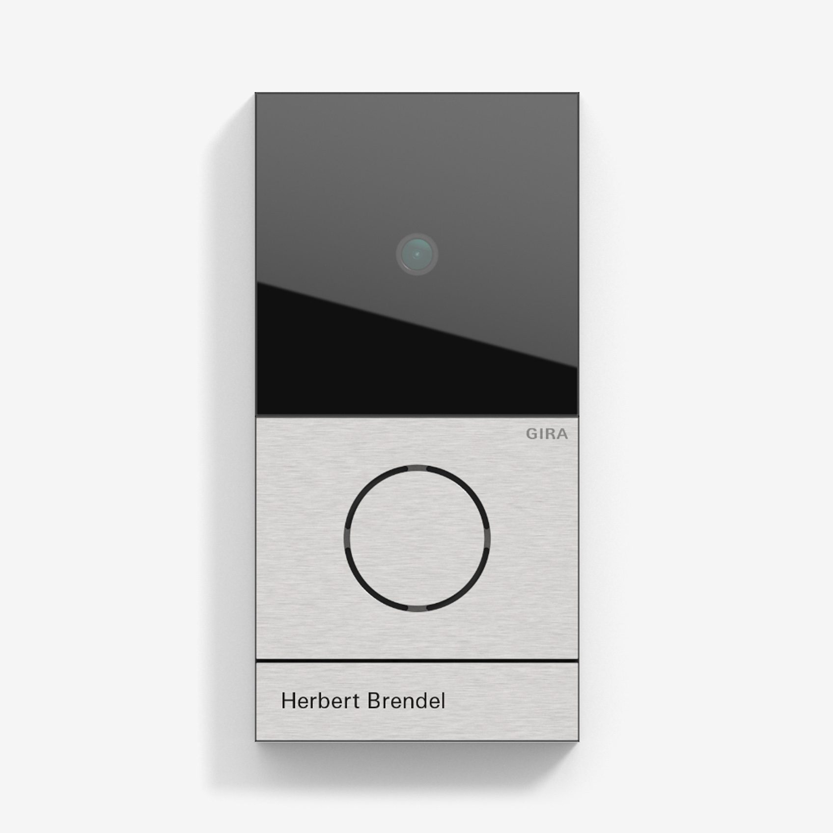 Display product Door Communication | System 106 | Stainless Steel from manufacturer Gira