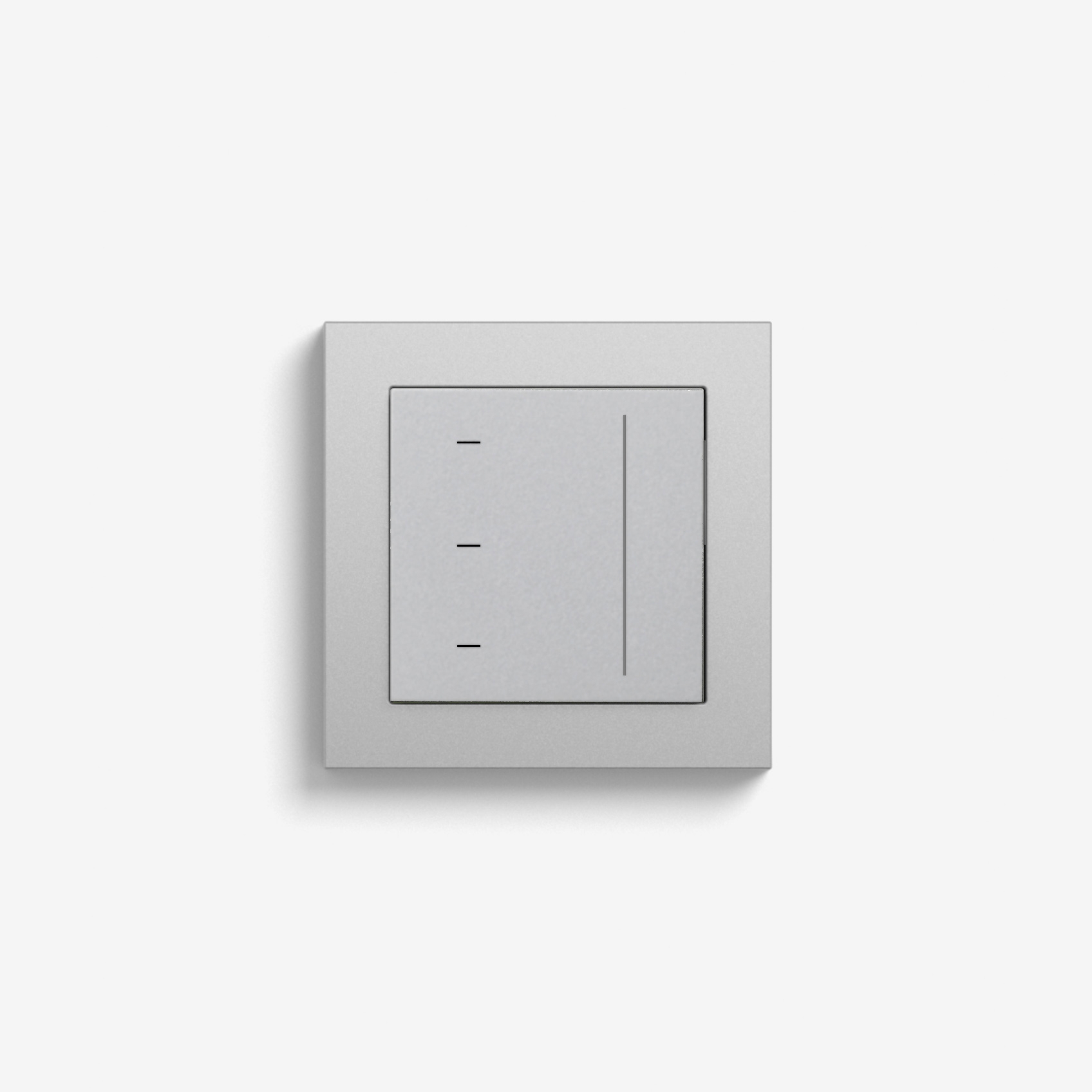Blind Control | System 3000 Touchdisplay | colour aluminium (including E2)