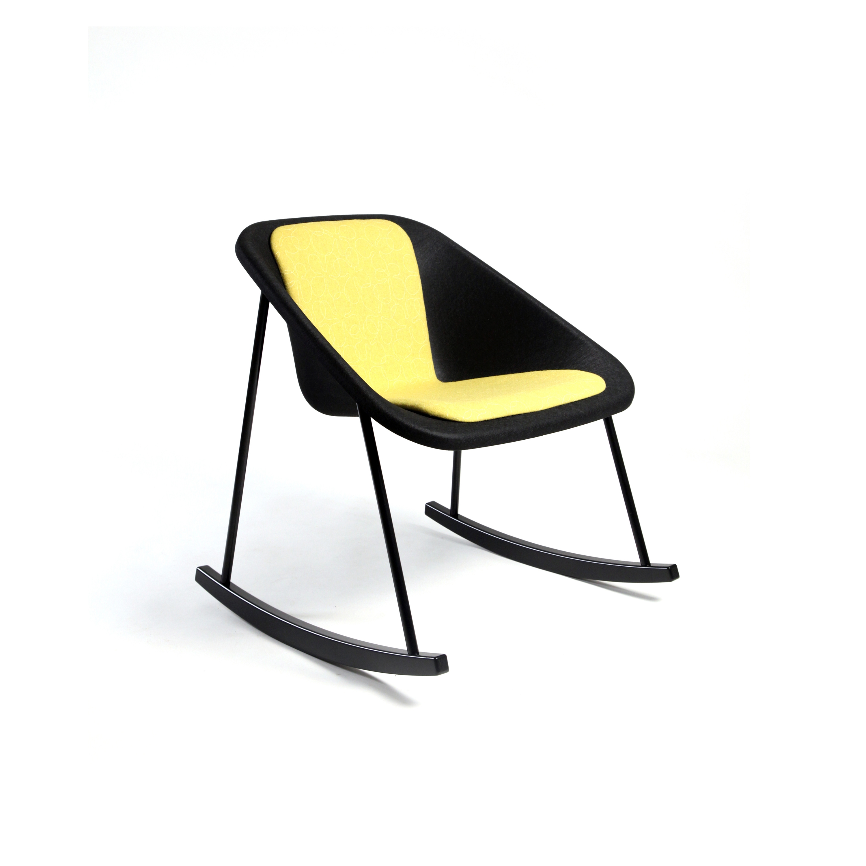 Kola rocking upholstered