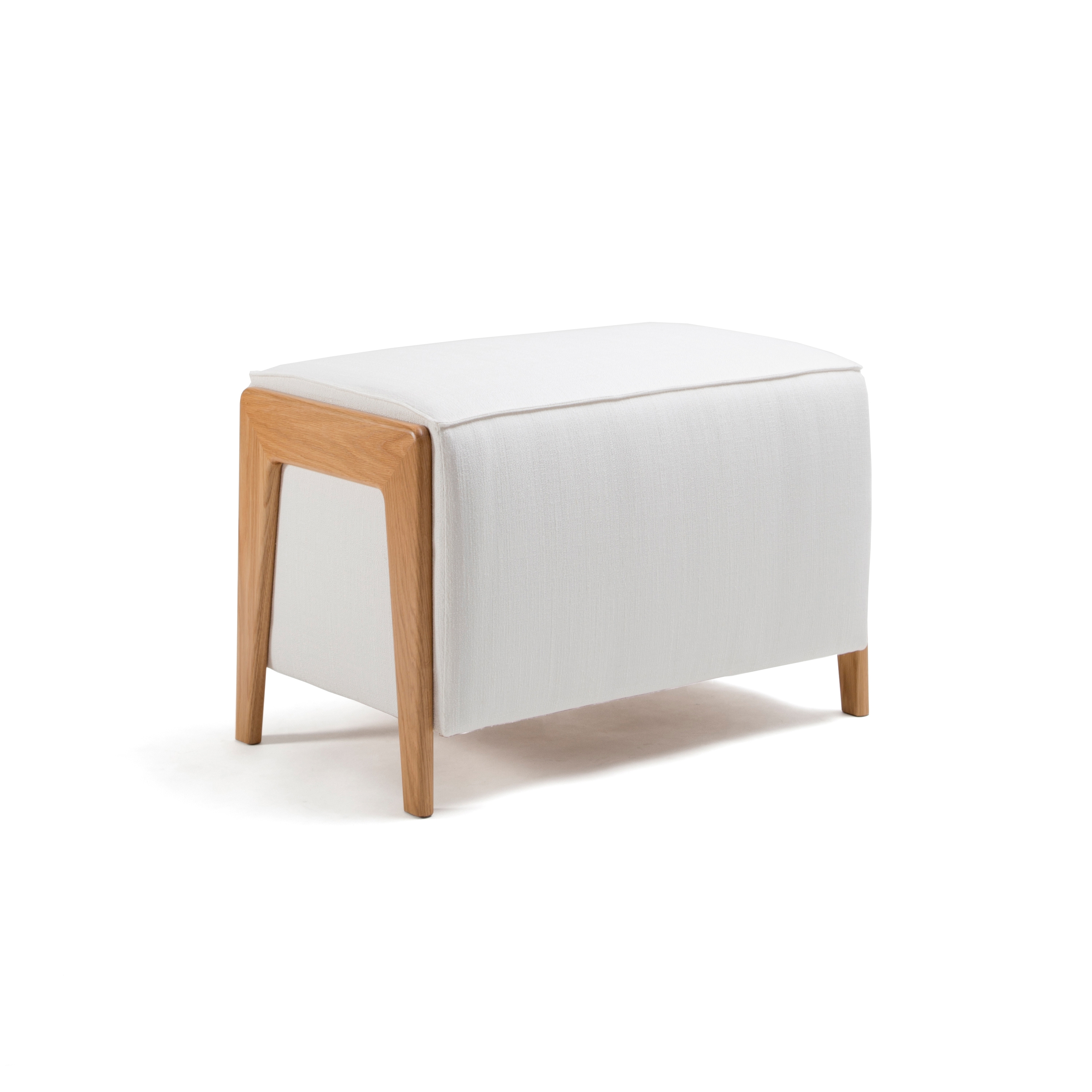 Vertoon produk Box Wood Pouf van vervaardiger Inno