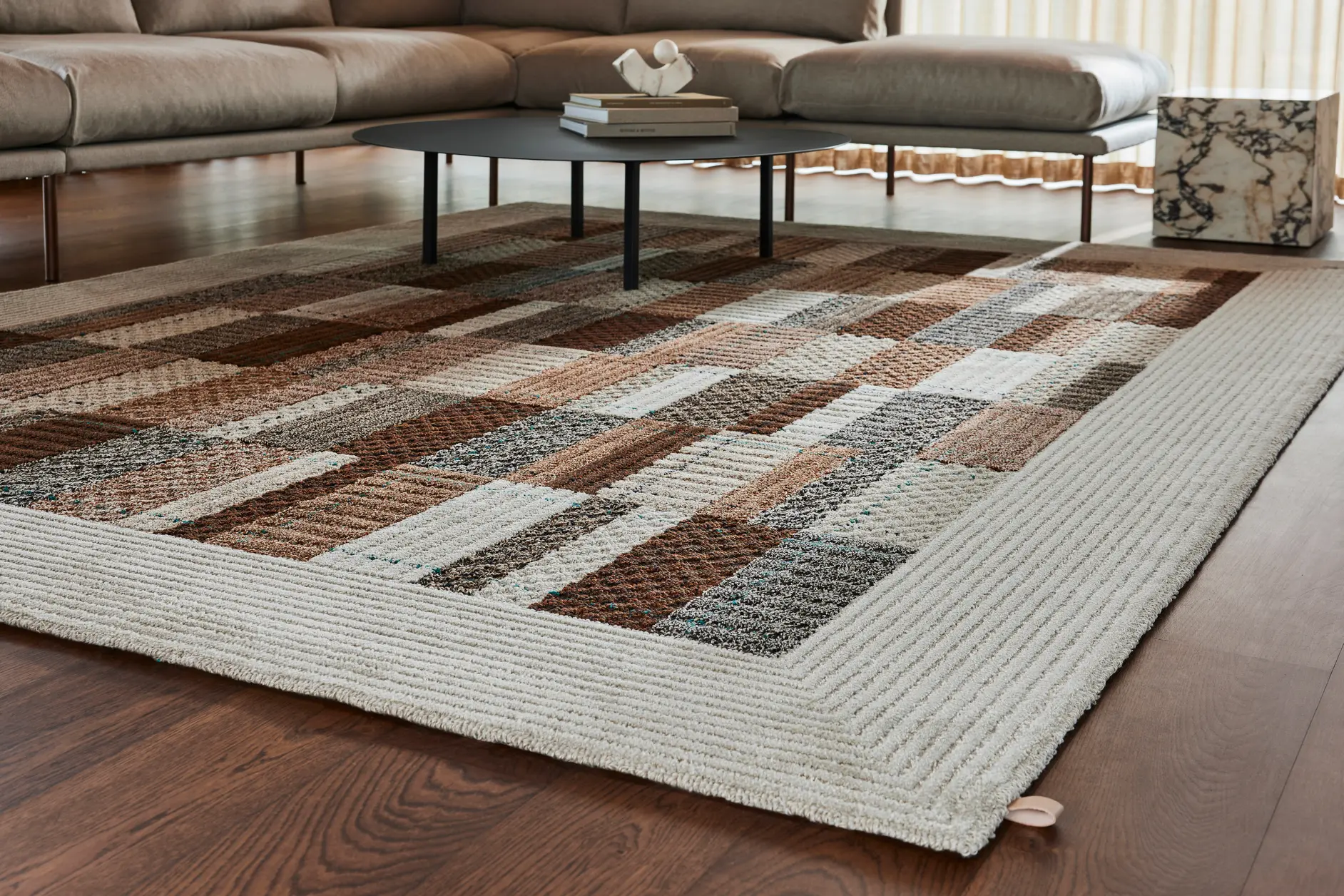 Kasthall - Quilt | Terracotta Sand 870