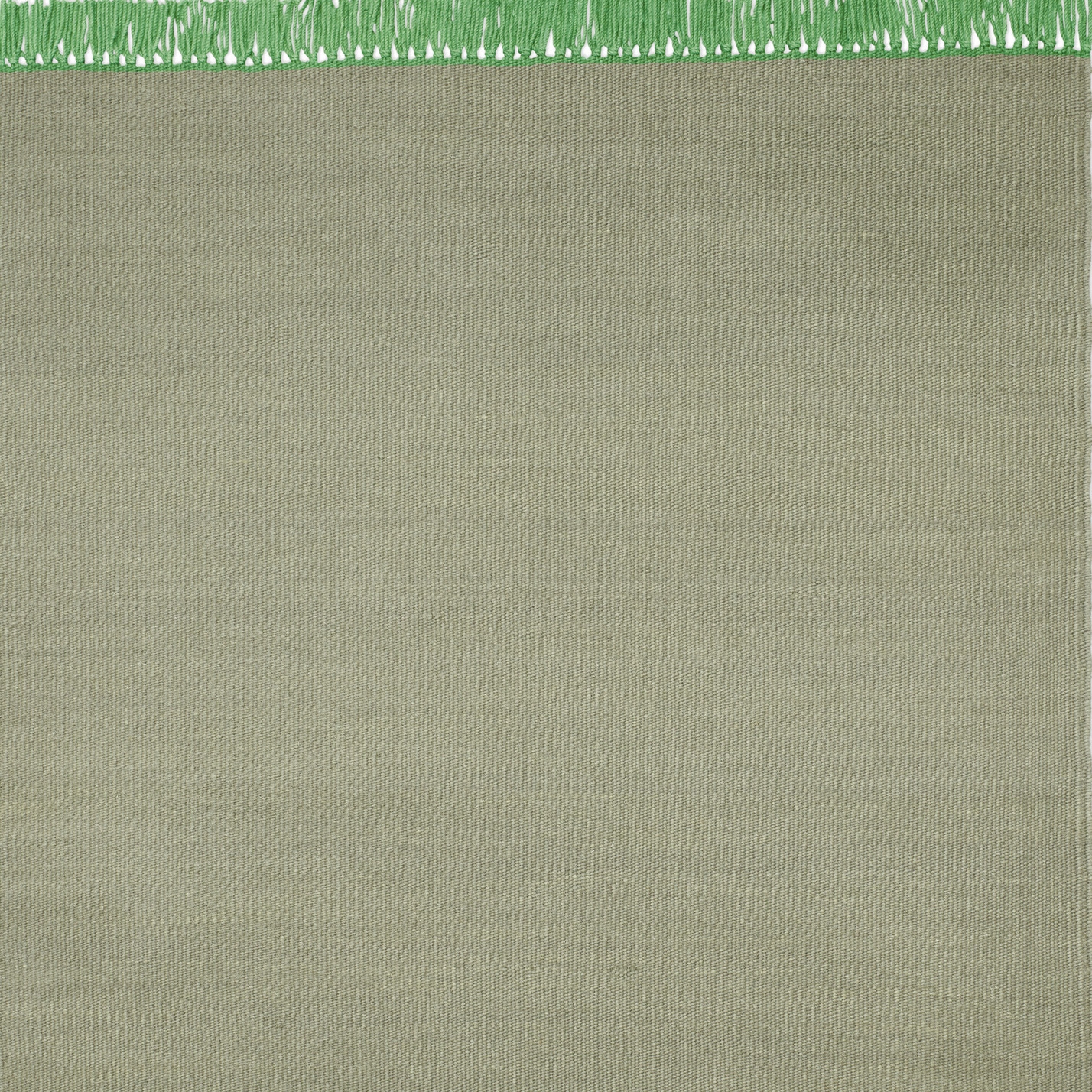 Kelim Cross Coloured Fringes - 1424