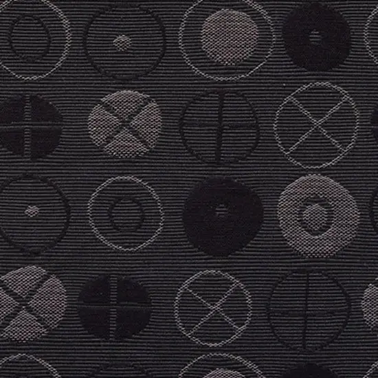 Maharam - Circles 005 Charcoal