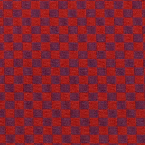 Maharam - Checker 006 Crimson/Violet