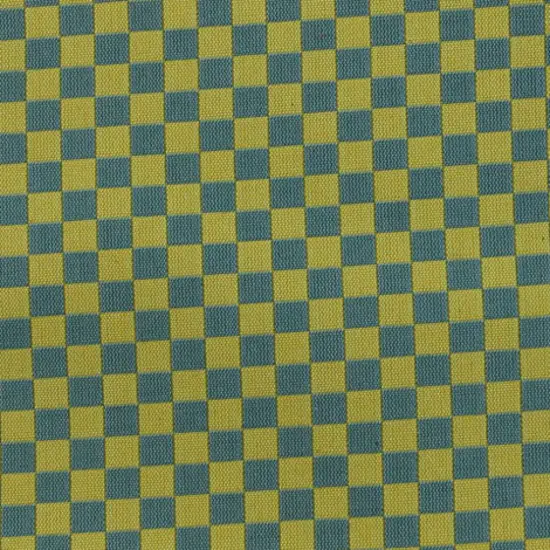 Maharam - Checker 004 Ultramarine/Emerald Light