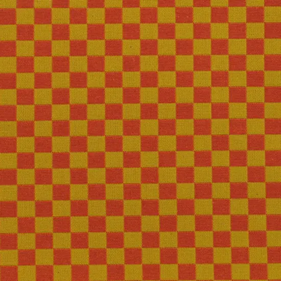 Maharam - Checker 003 Red/Gold