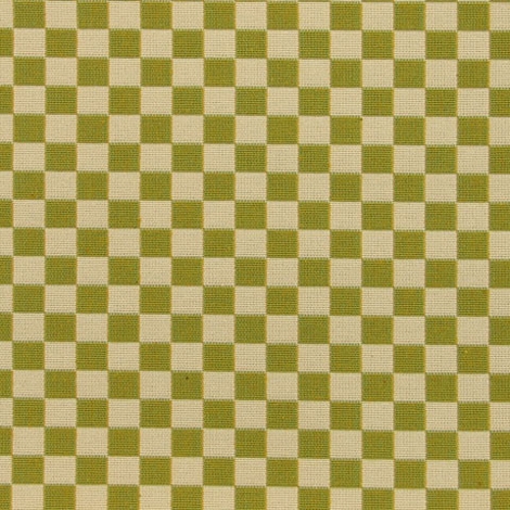 Checker 001 Emerald Light/Ivory
