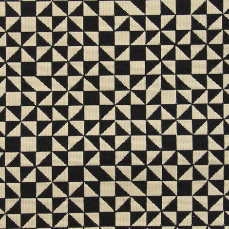 Display product Checker Split 001 Black/White from manufacturer Maharam