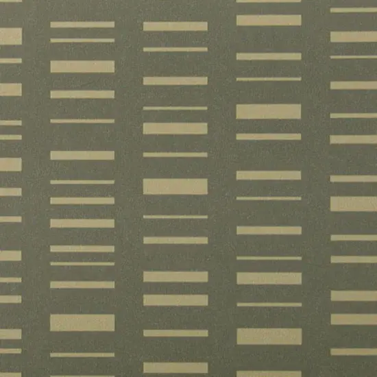 Maharam - Roman Stripe 001 Raw Umber On Dark Grey