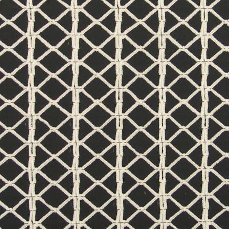 Display product Ply Chenille Grid White/Black 001 Unique from manufacturer Maharam