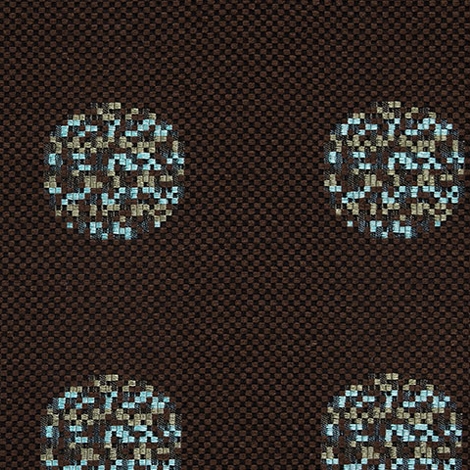 Repeat Dot Pixel 003 Chocolate