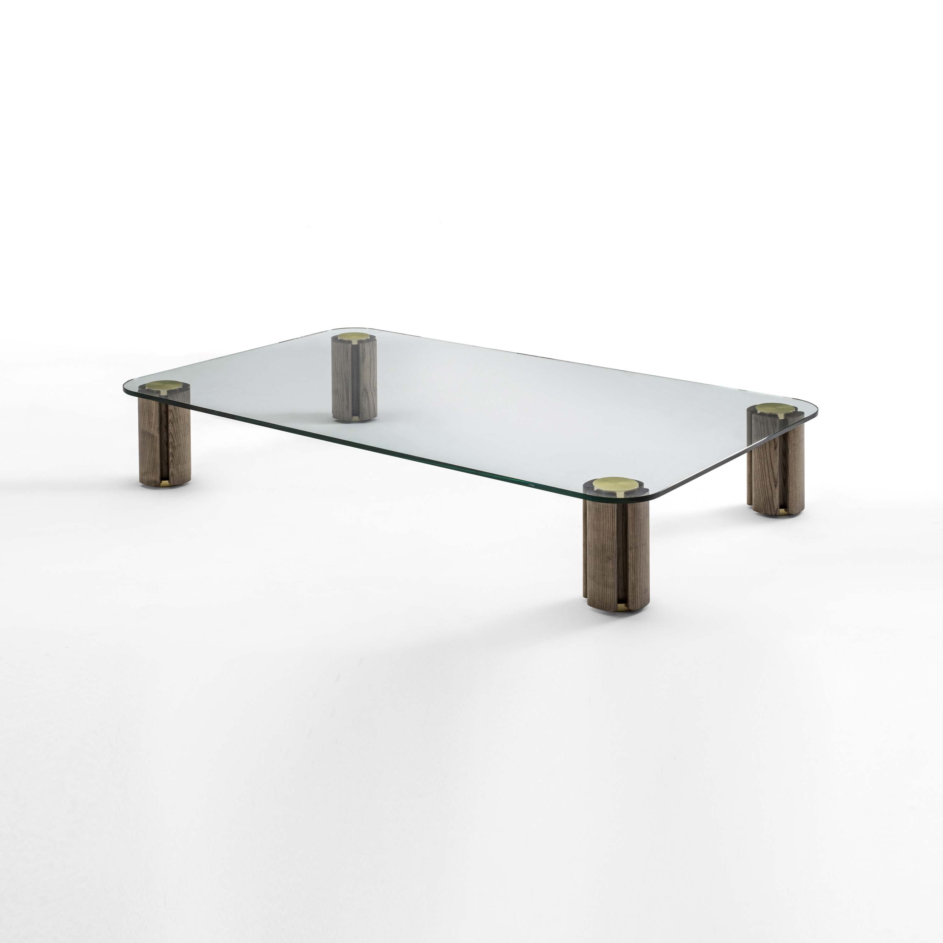 Display product Quadrifoglio Tavolino Rettangolare from manufacturer Porada