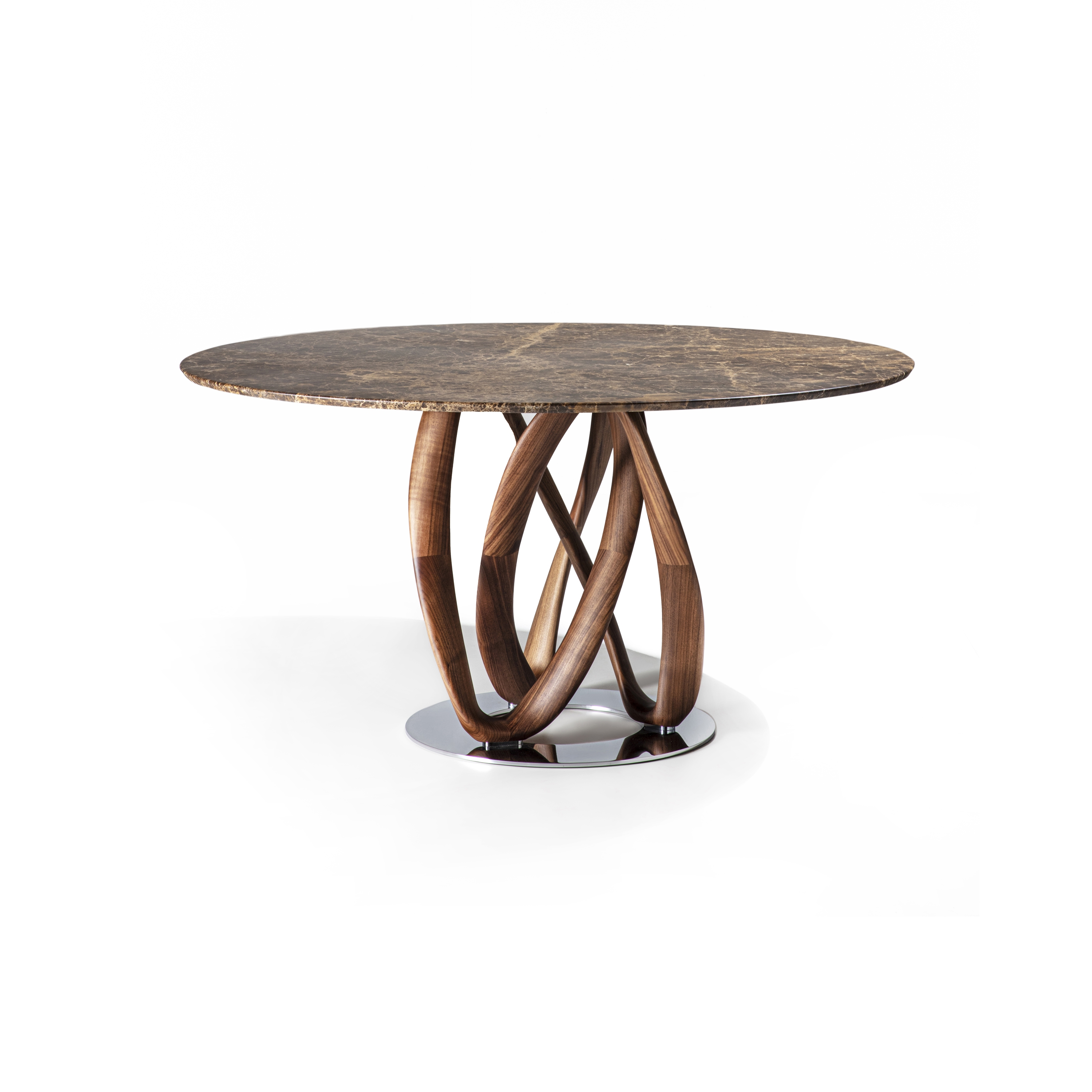 Display product Infinity tavolo tondo M from manufacturer Porada